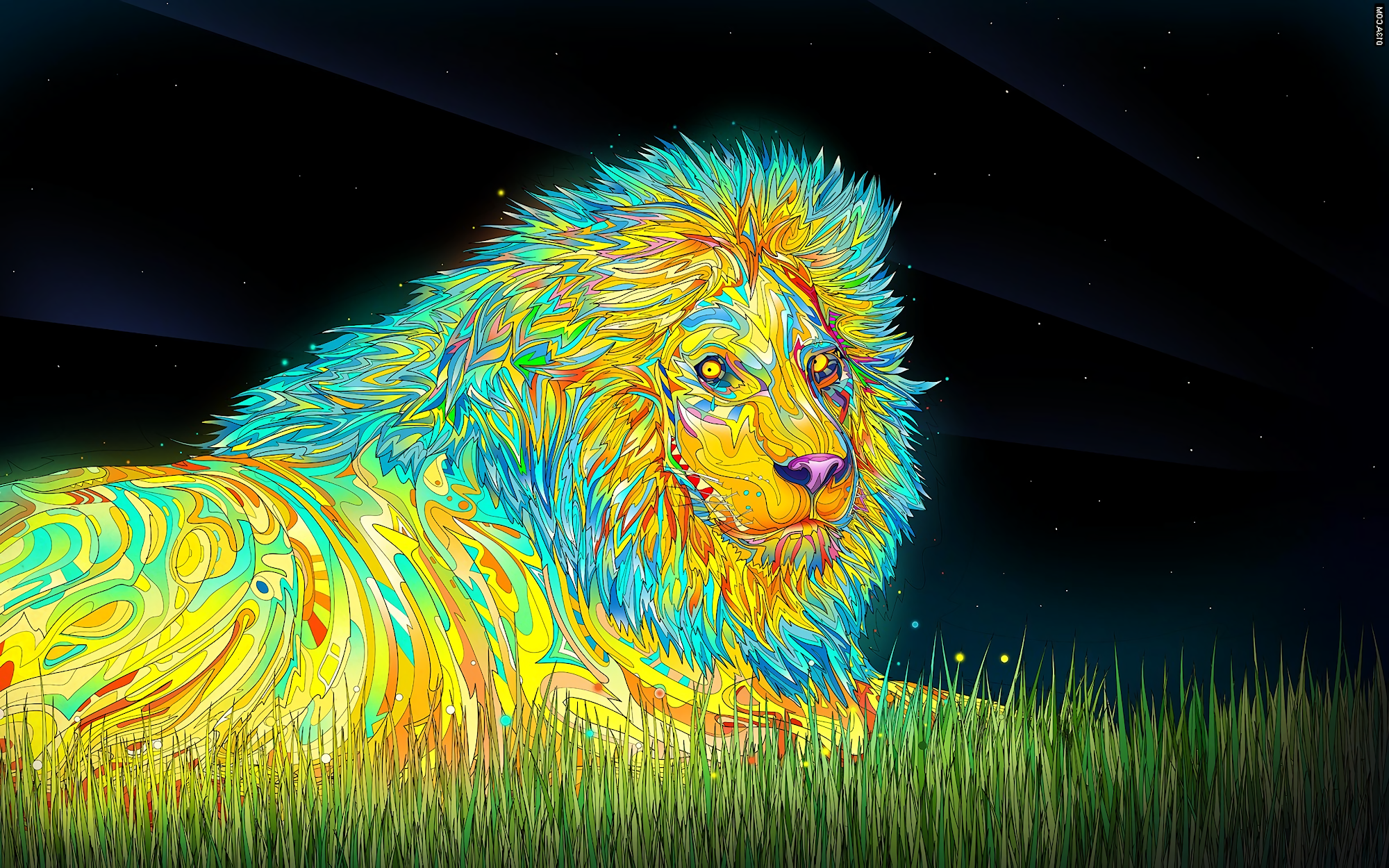 Canvas de animal artístico 019 - Canvaradas
