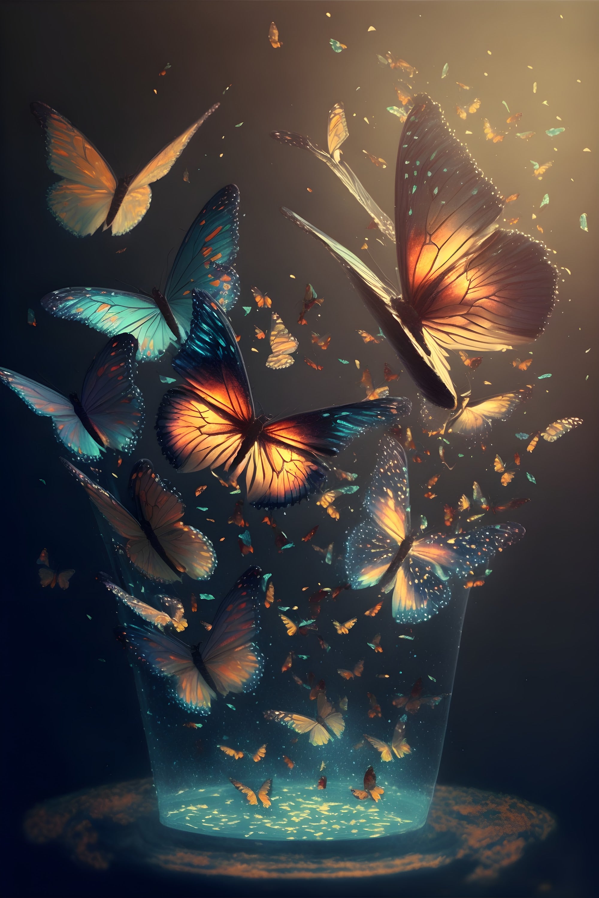 Canvas de mariposa 007 - Canvaradas
