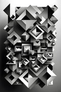 Canvas abstracto 3d 042 - Canvaradas