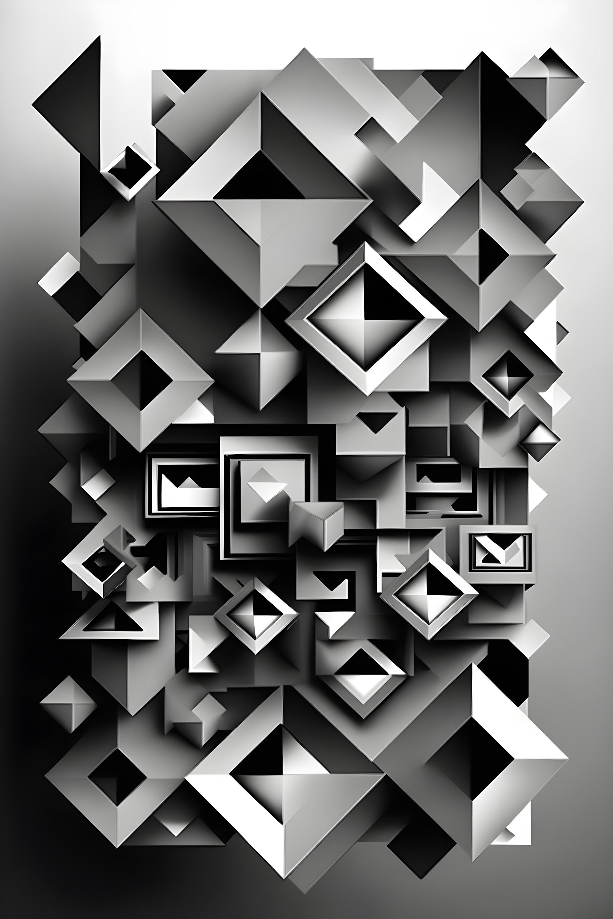 Canvas abstracto 3d 042 - Canvaradas