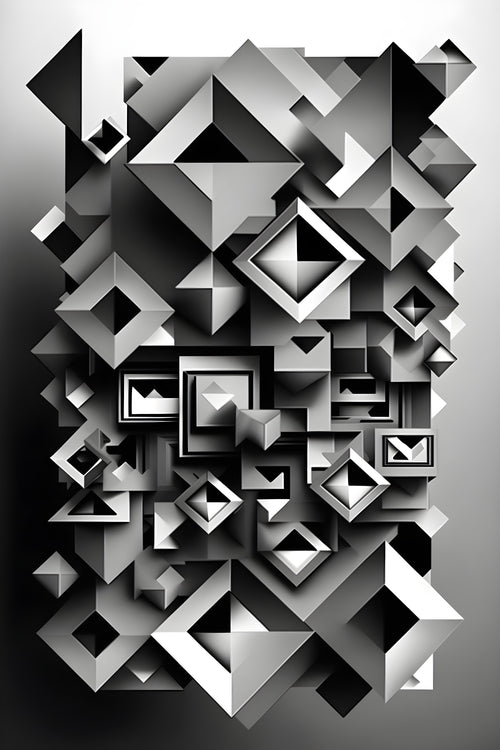 Canvas abstracto 3d 042 - Canvaradas