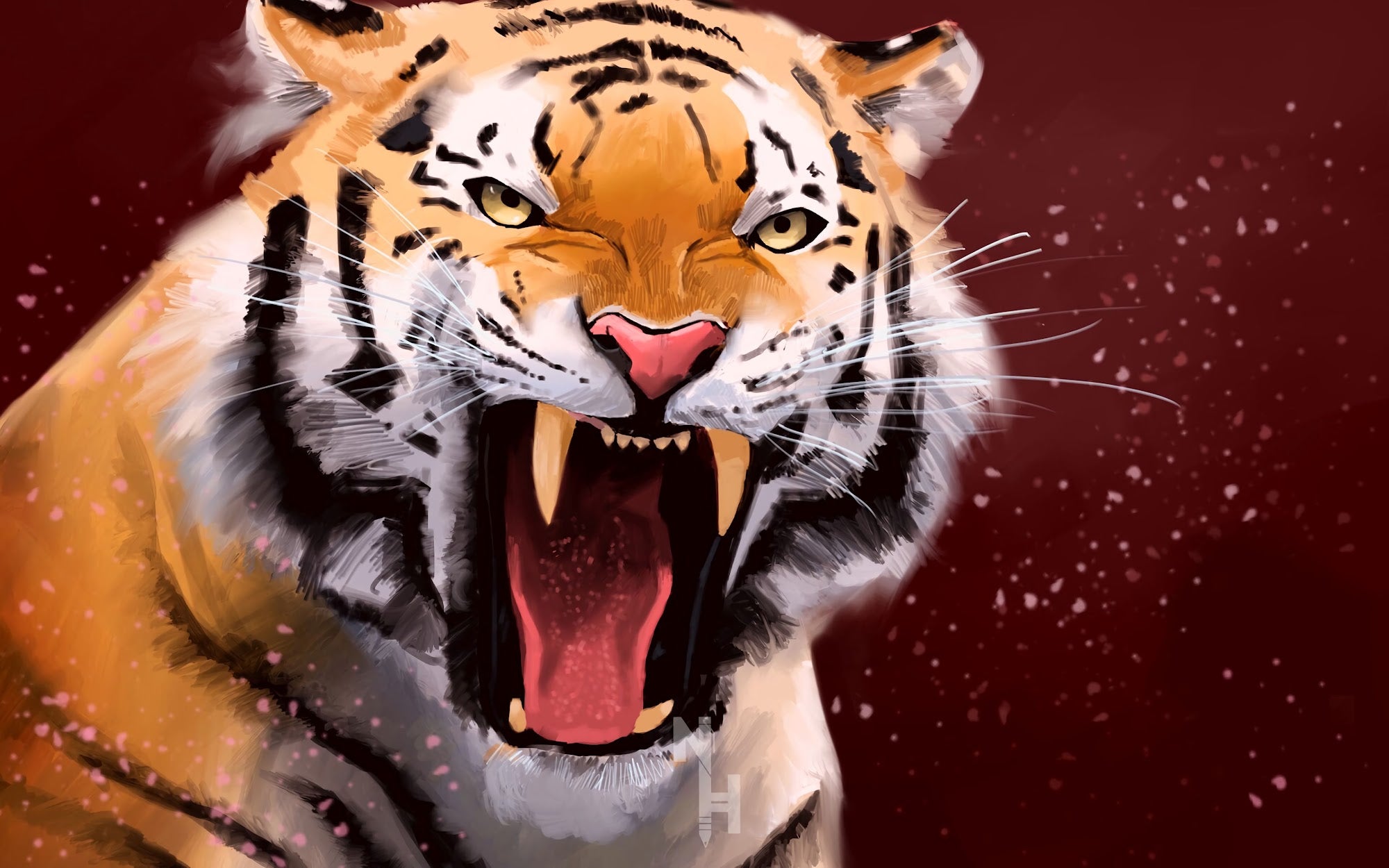 Canvas de animal artístico 043 - Canvaradas
