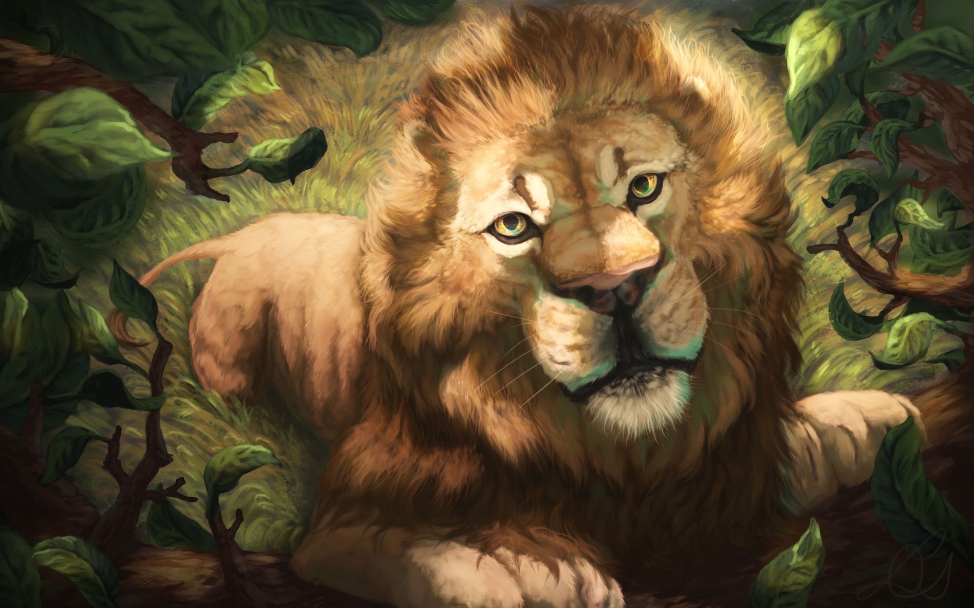 Canvas de animal artístico 040 - Canvaradas