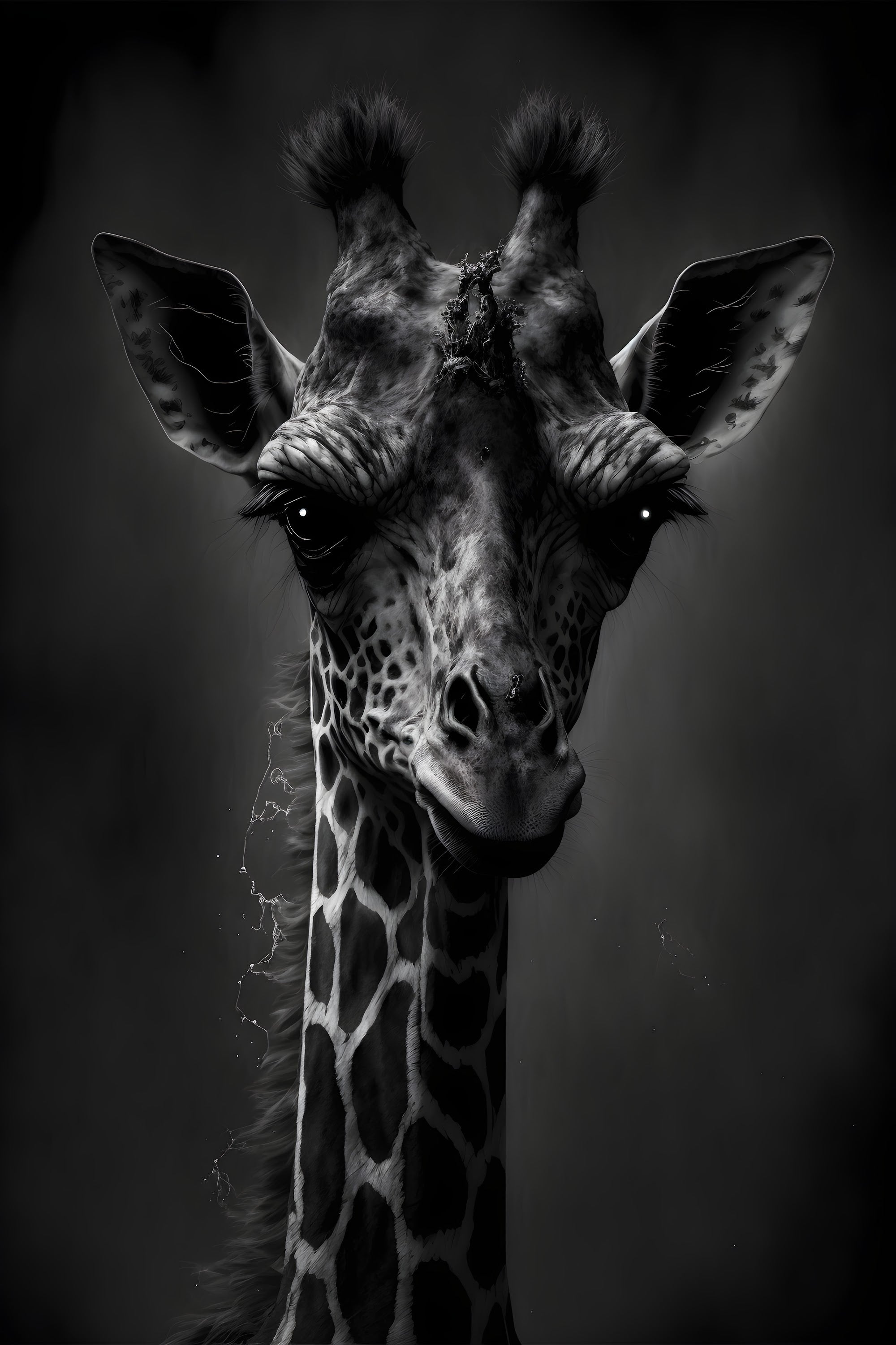 Canvas de jirafa 012 - Canvaradas