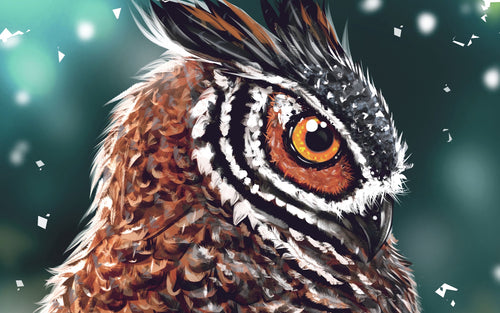 Canvas de animal artístico 005 - Canvaradas