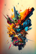 Canvas abstracto 3d 055 - Canvaradas