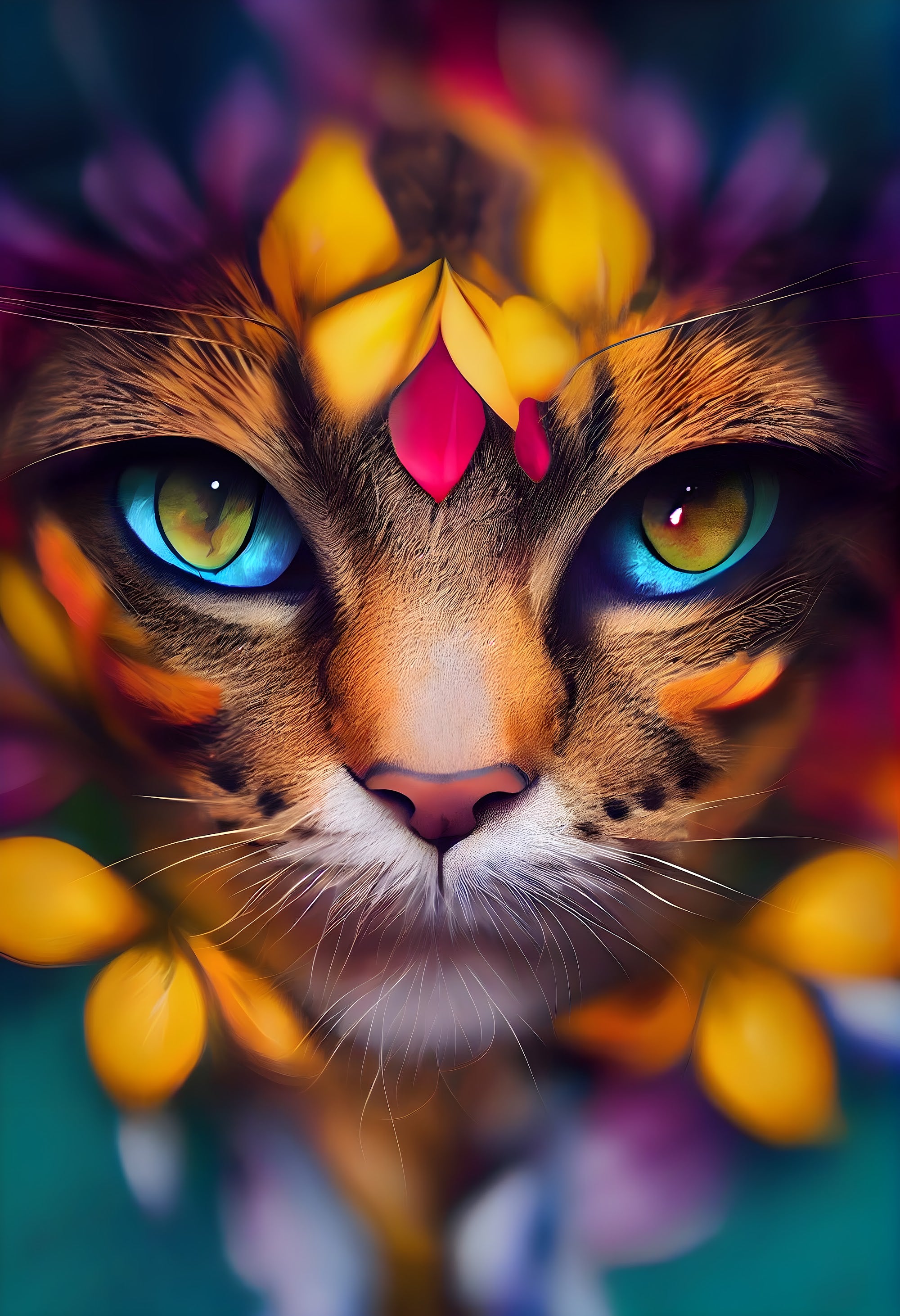 Canvas de animal artístico 080 - Canvaradas