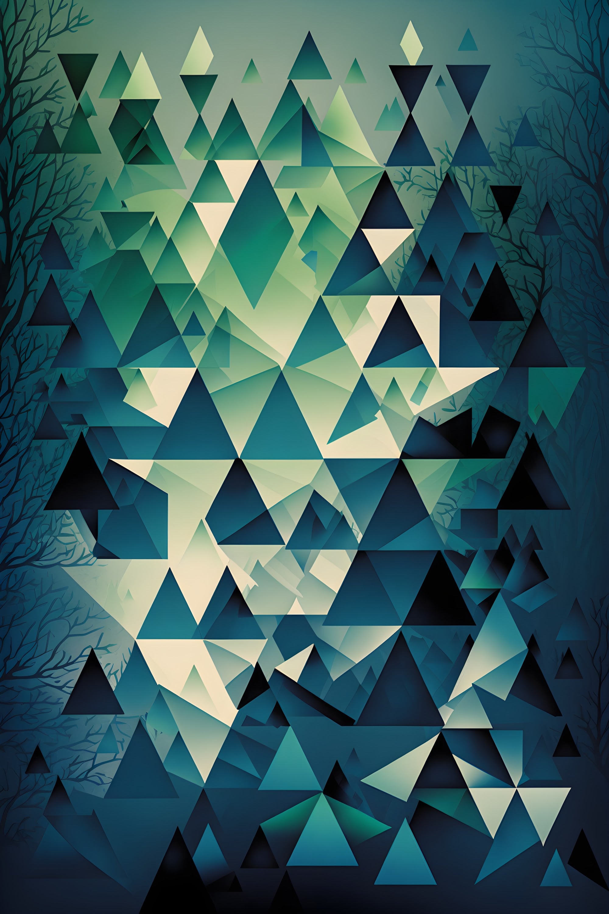 Canvas abstracto 3d 040 - Canvaradas