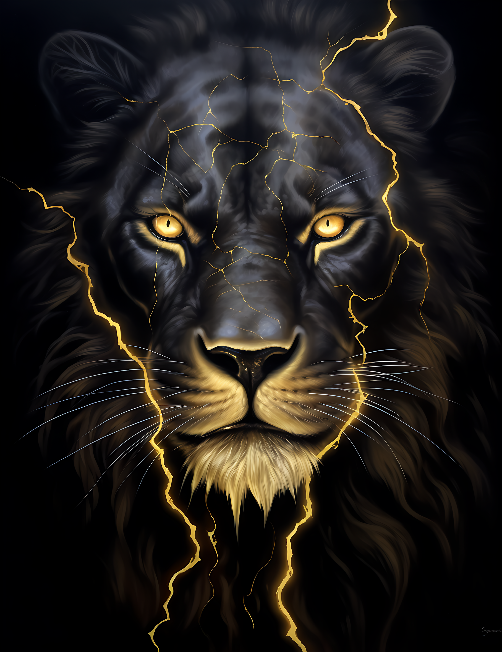 Canvas de animal artístico 087 - Canvaradas