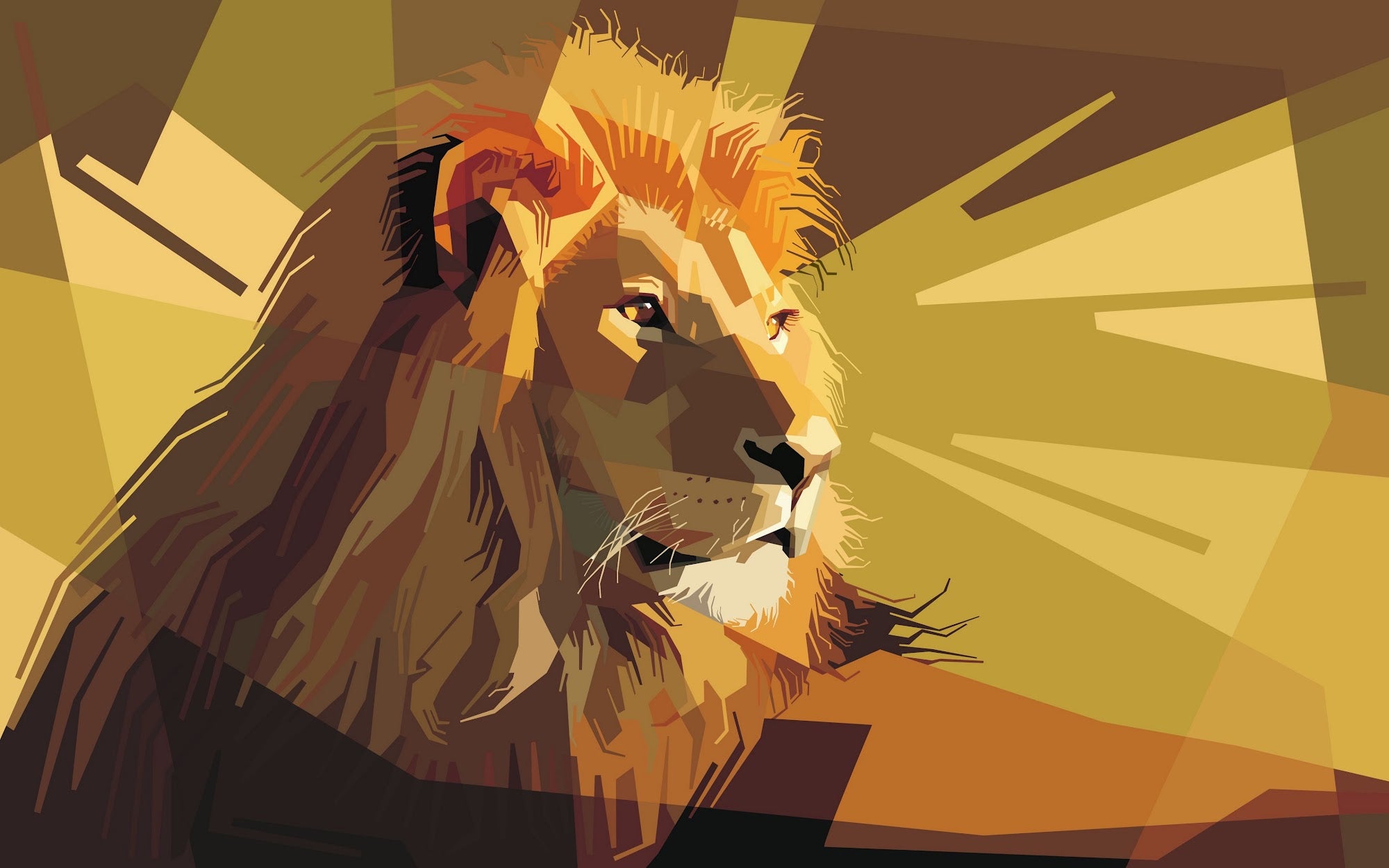 Canvas de animal artístico 037 - Canvaradas