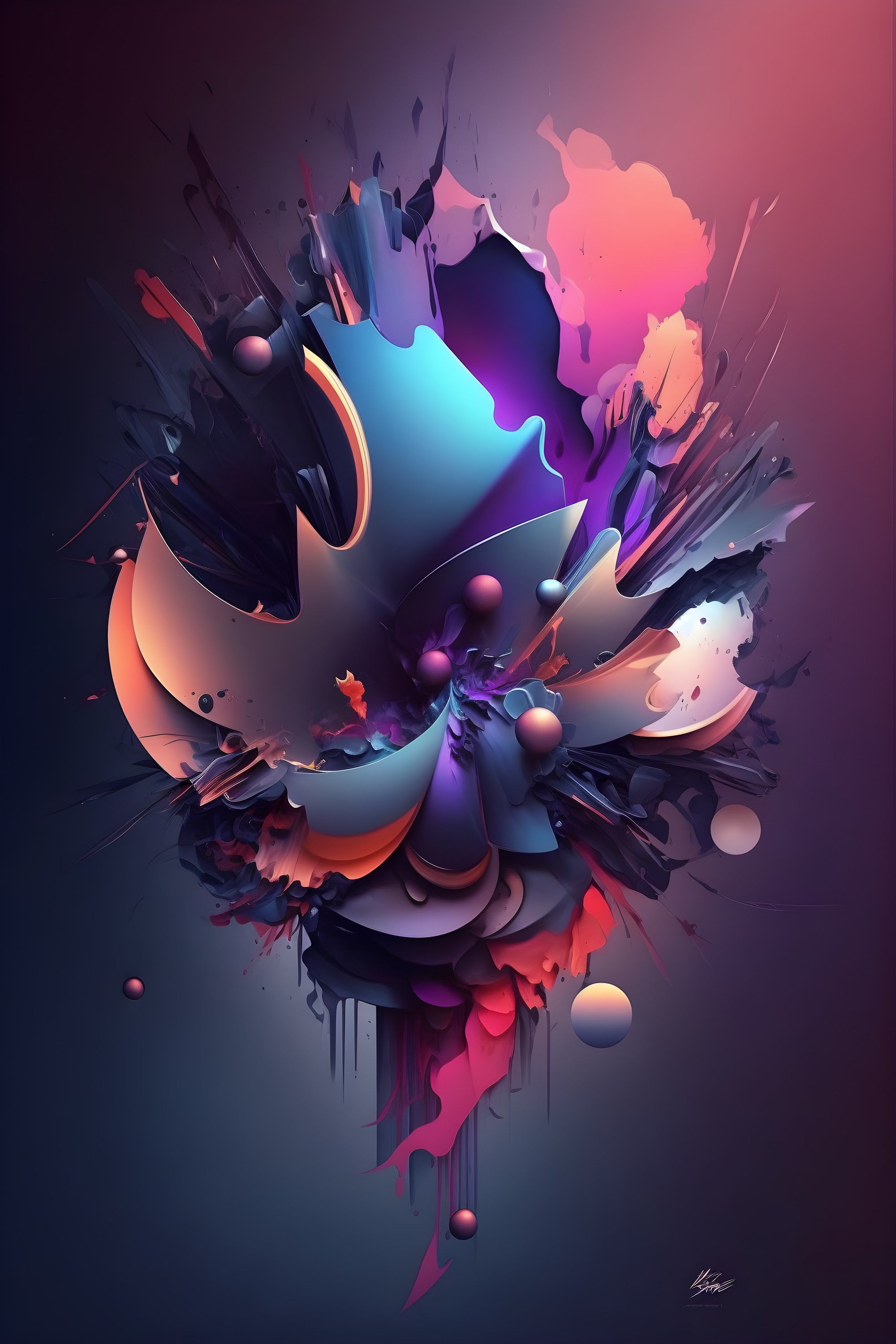 Canvas abstracto 3d 037 - Canvaradas