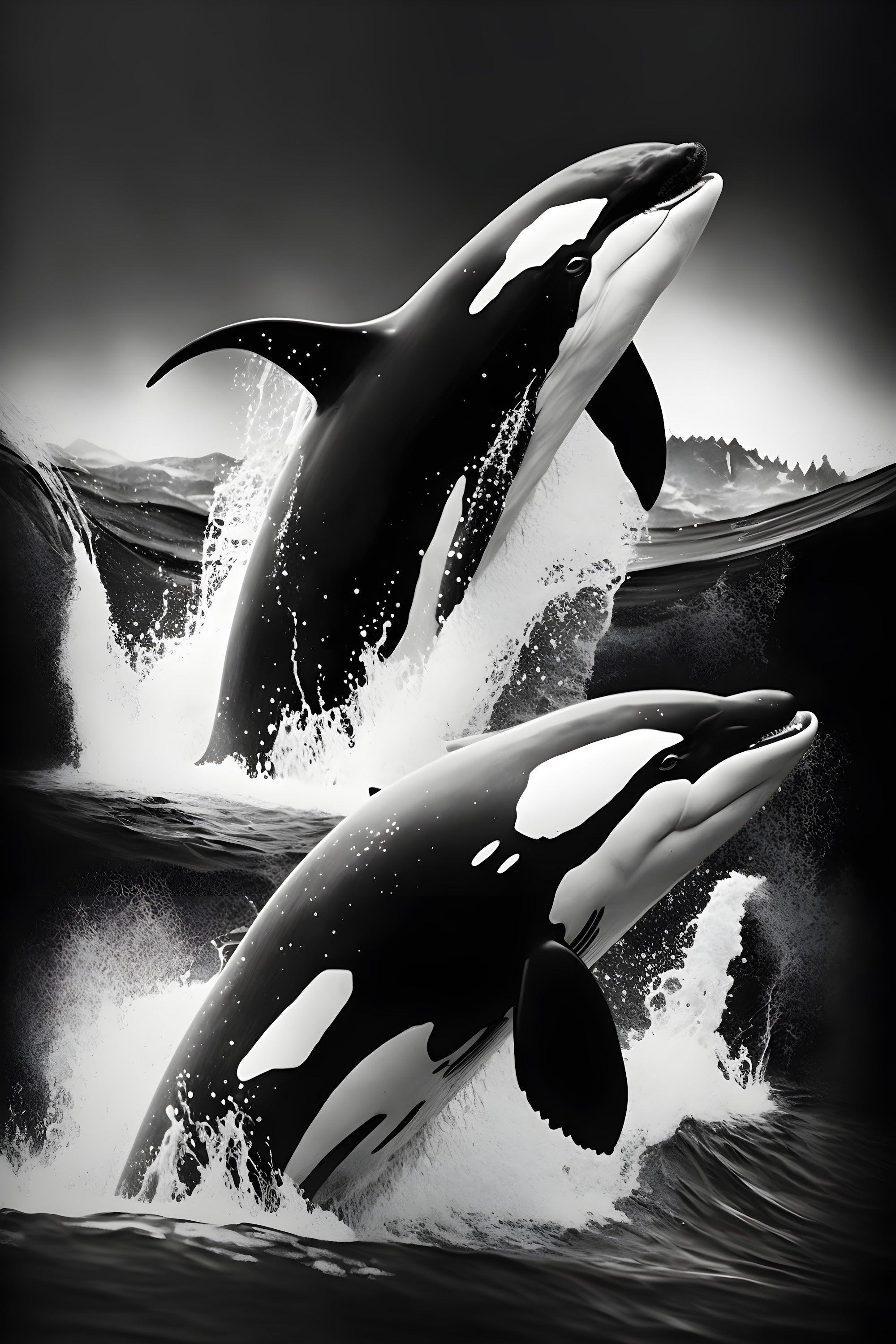 Canvas de animal acuático 055 - Canvaradas