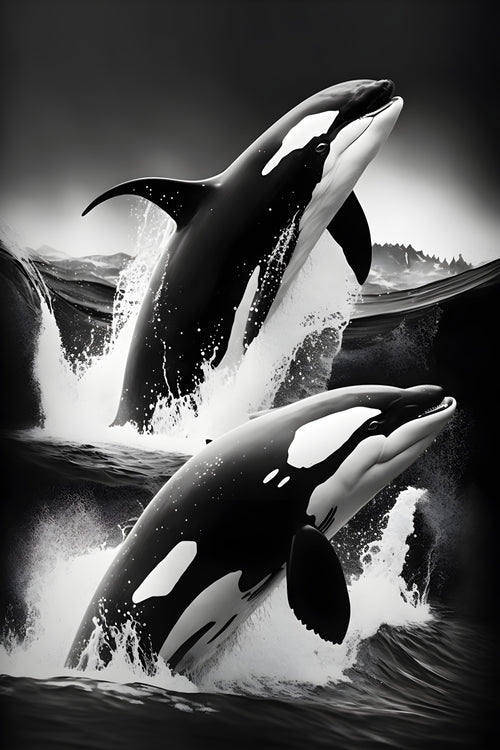 Canvas de animal acuático 055 - Canvaradas