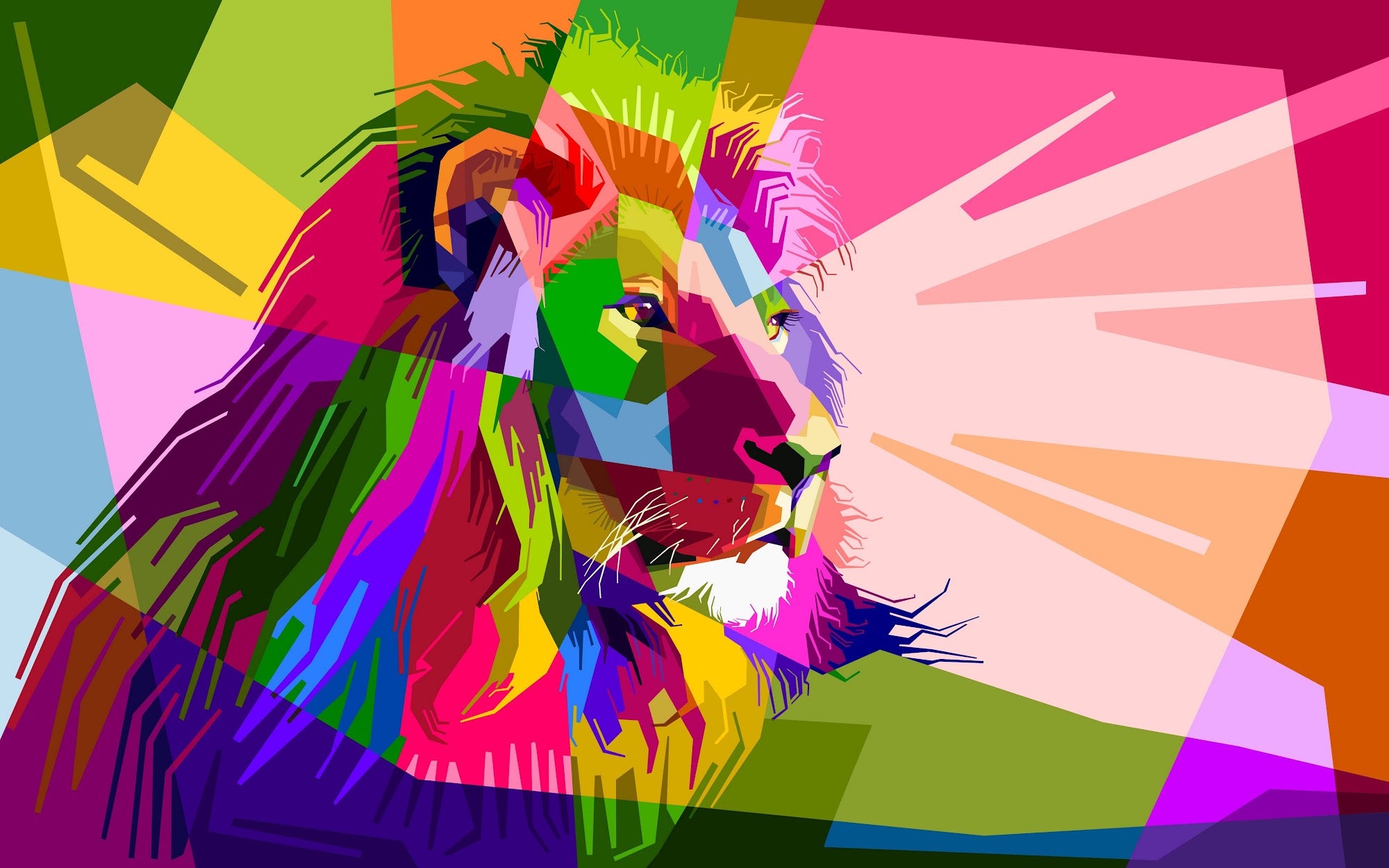 Canvas de animal artístico 036 - Canvaradas