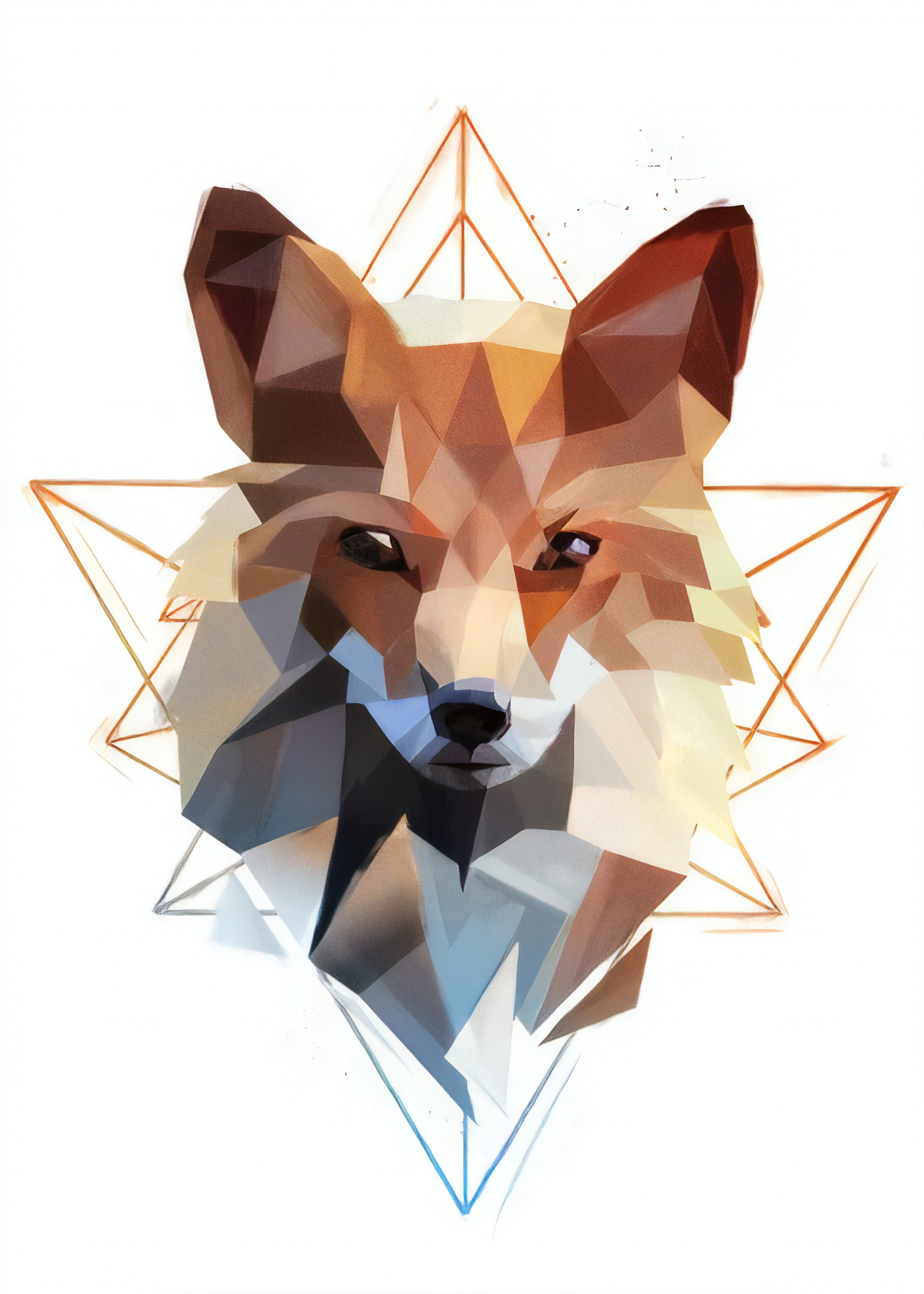 Canvas de animal artístico 010 - Canvaradas