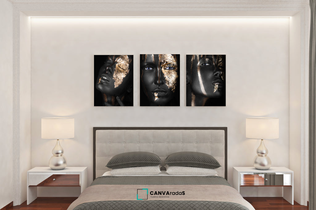 Tríptico Decorativo — 3 Piezas en Canvas