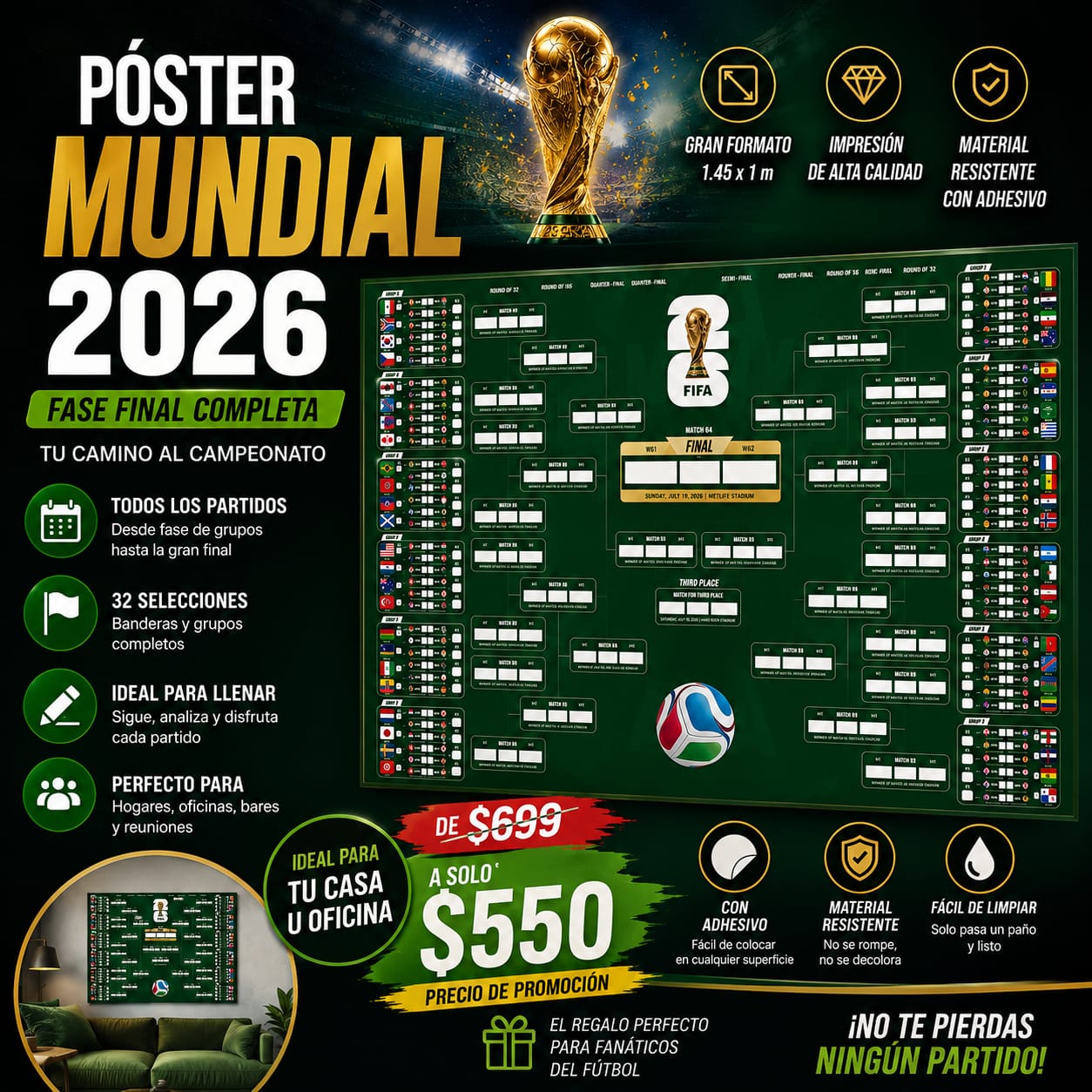POSTER DEL MUINDIAL