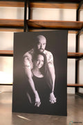 Canvas personalizado pareja blanco y negro Canvaradas