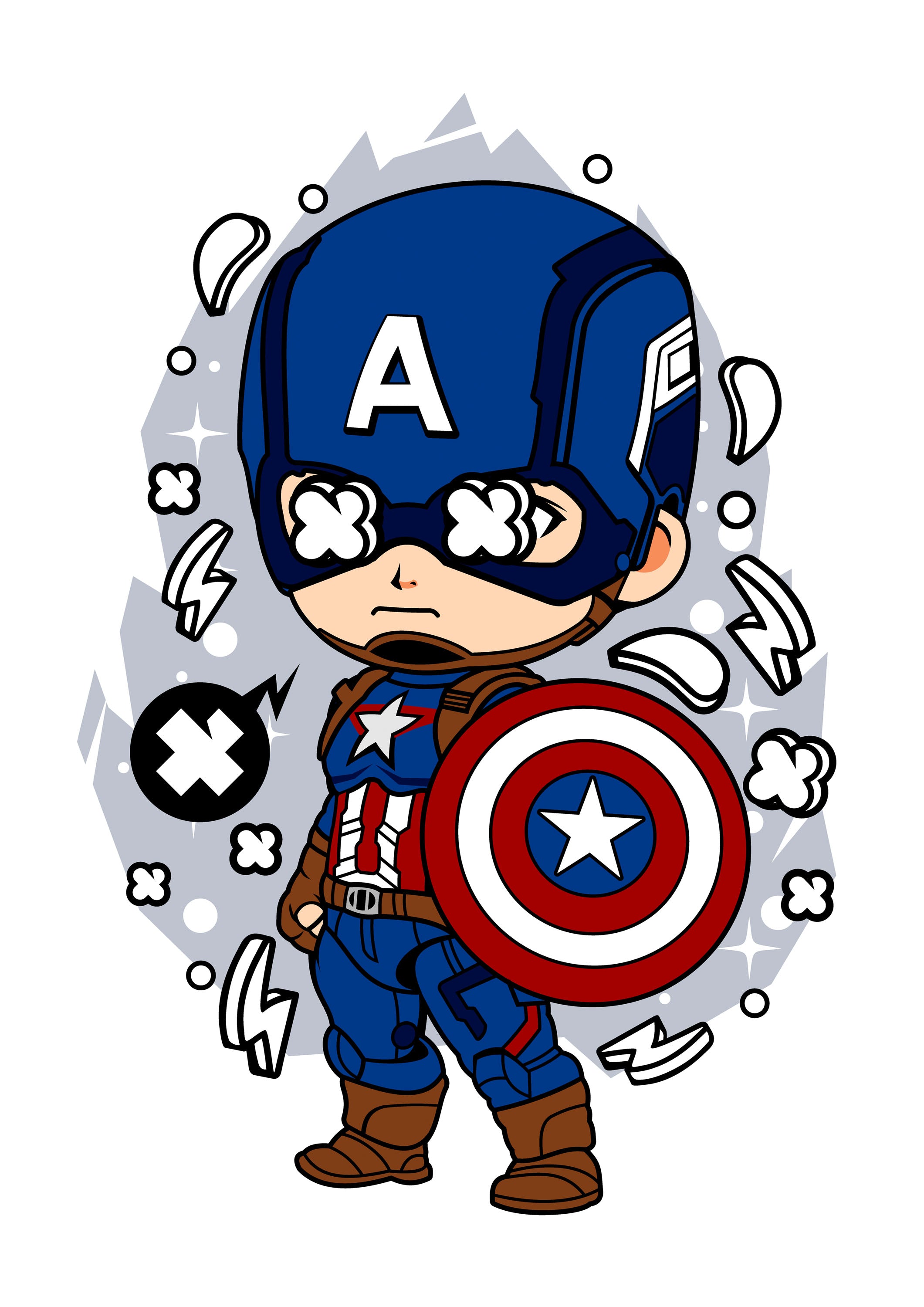 Funko Marvel 052 - cuadro decorativo en canvas