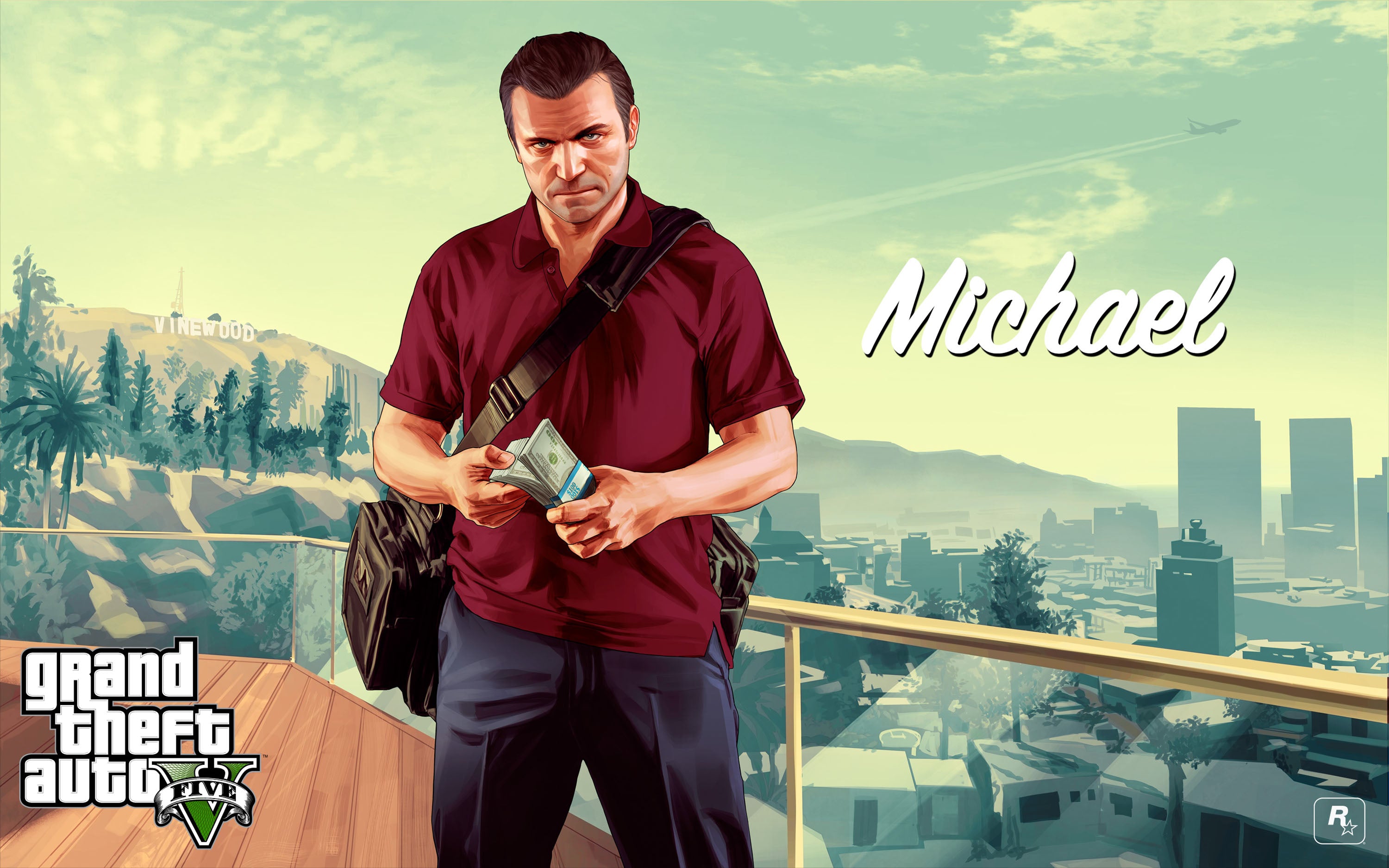 Grand Theft Auto 023 - cuadro gamer decorativo en canvas