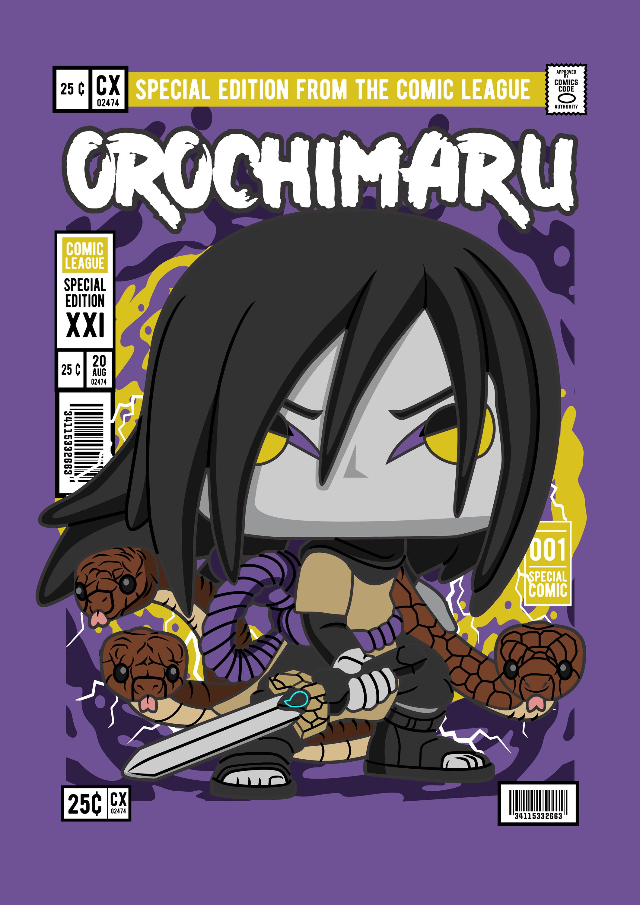 Funko Anime 014 - cuadro decorativo en canvas