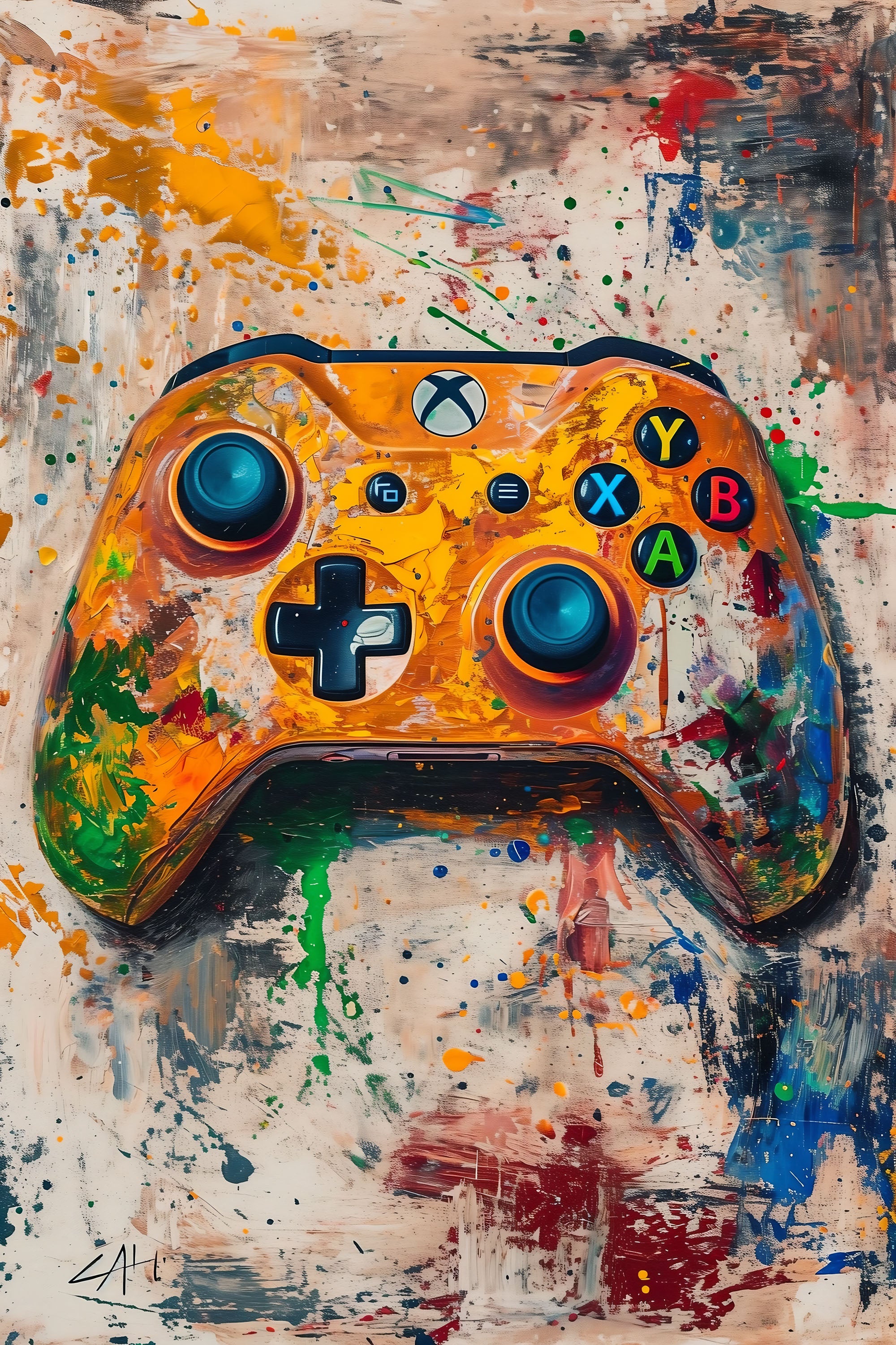 Gamer 012 - cuadro gamer decorativo en canvas