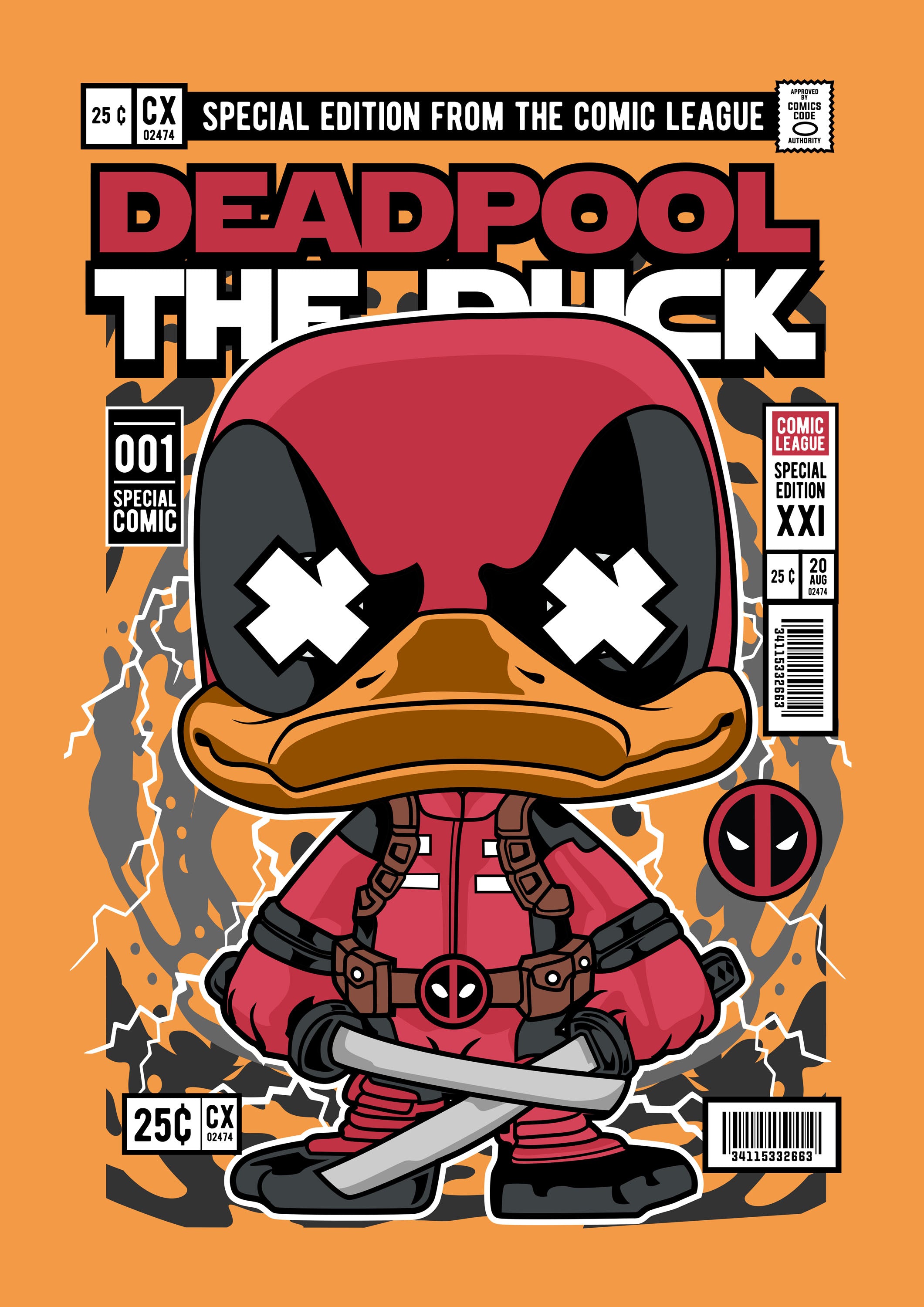 Funko Marvel 021 - cuadro decorativo en canvas