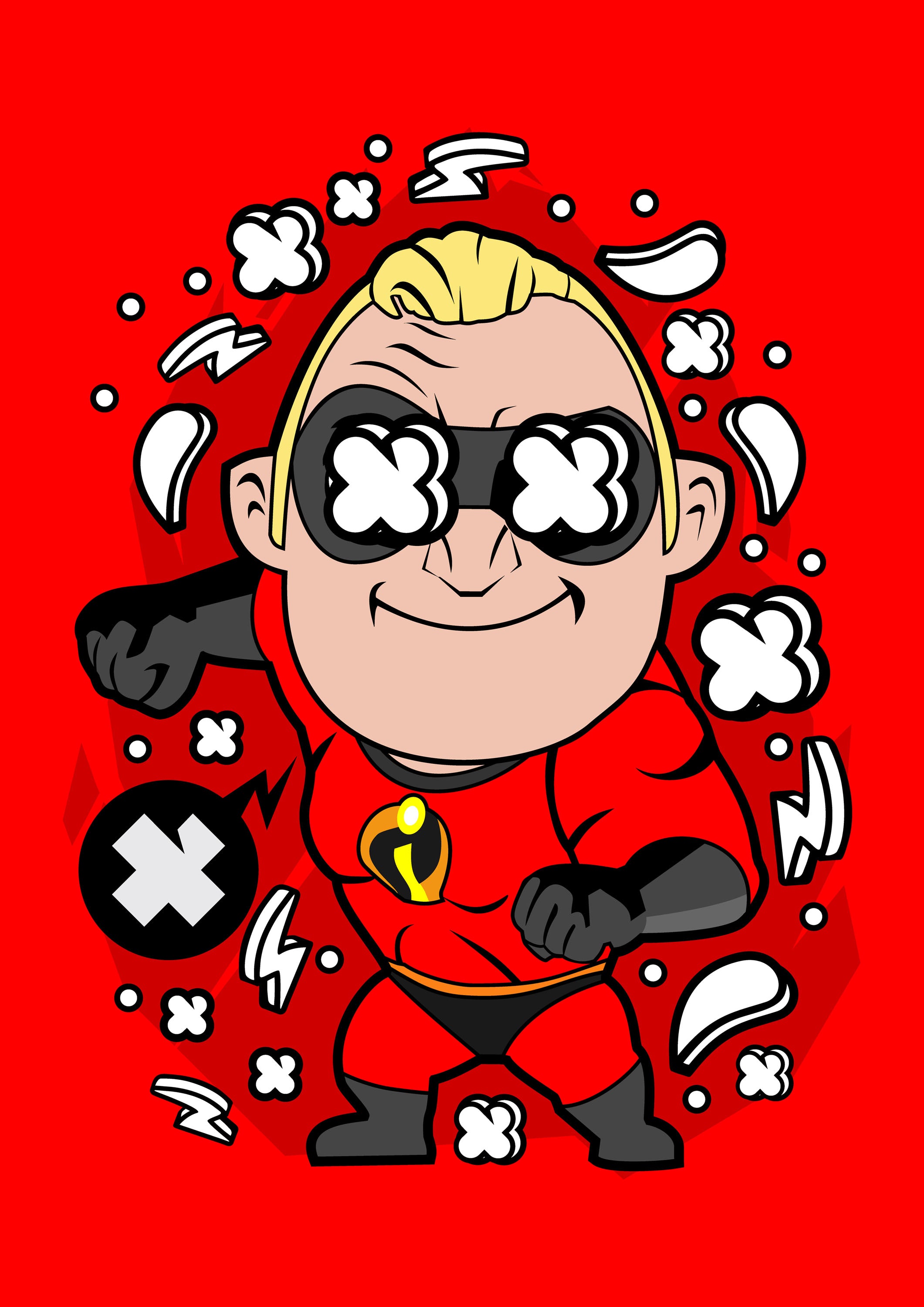 Funko Caricaturas 045 - cuadro decorativo en canvas