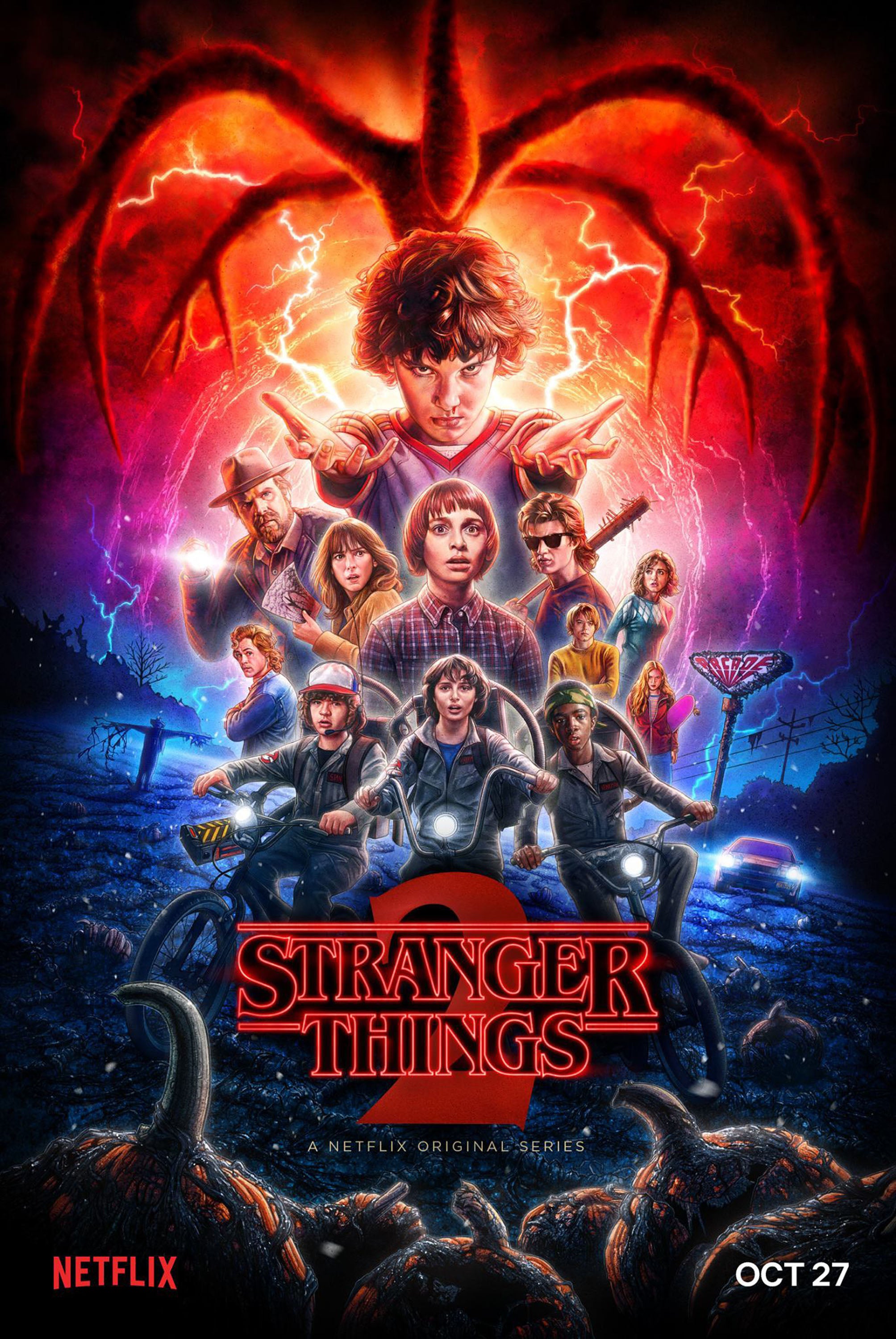 Stranger Things 018 - cuadro decorativo en canvas