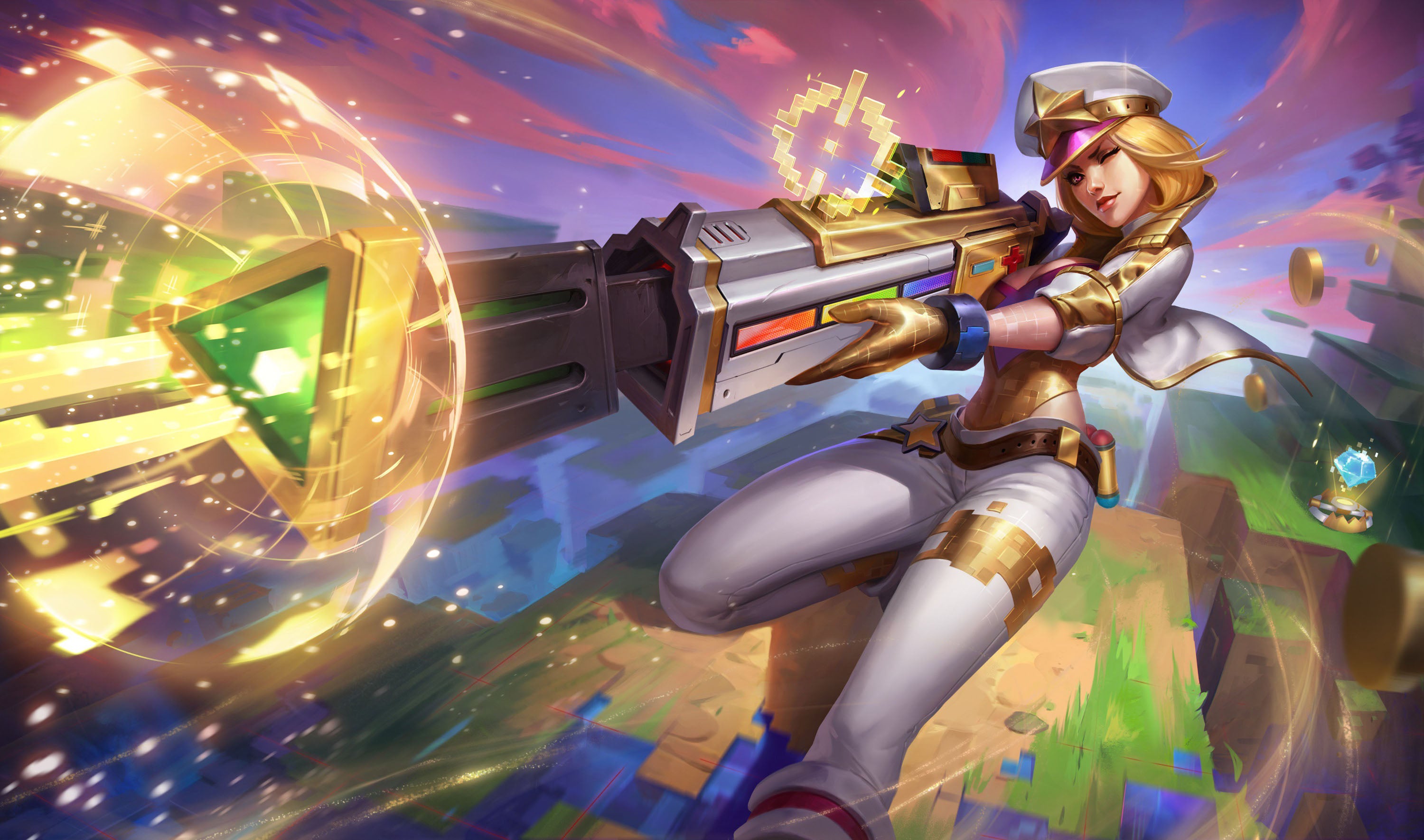 League of Legends 043 - cuadro gamer decorativo en canvas