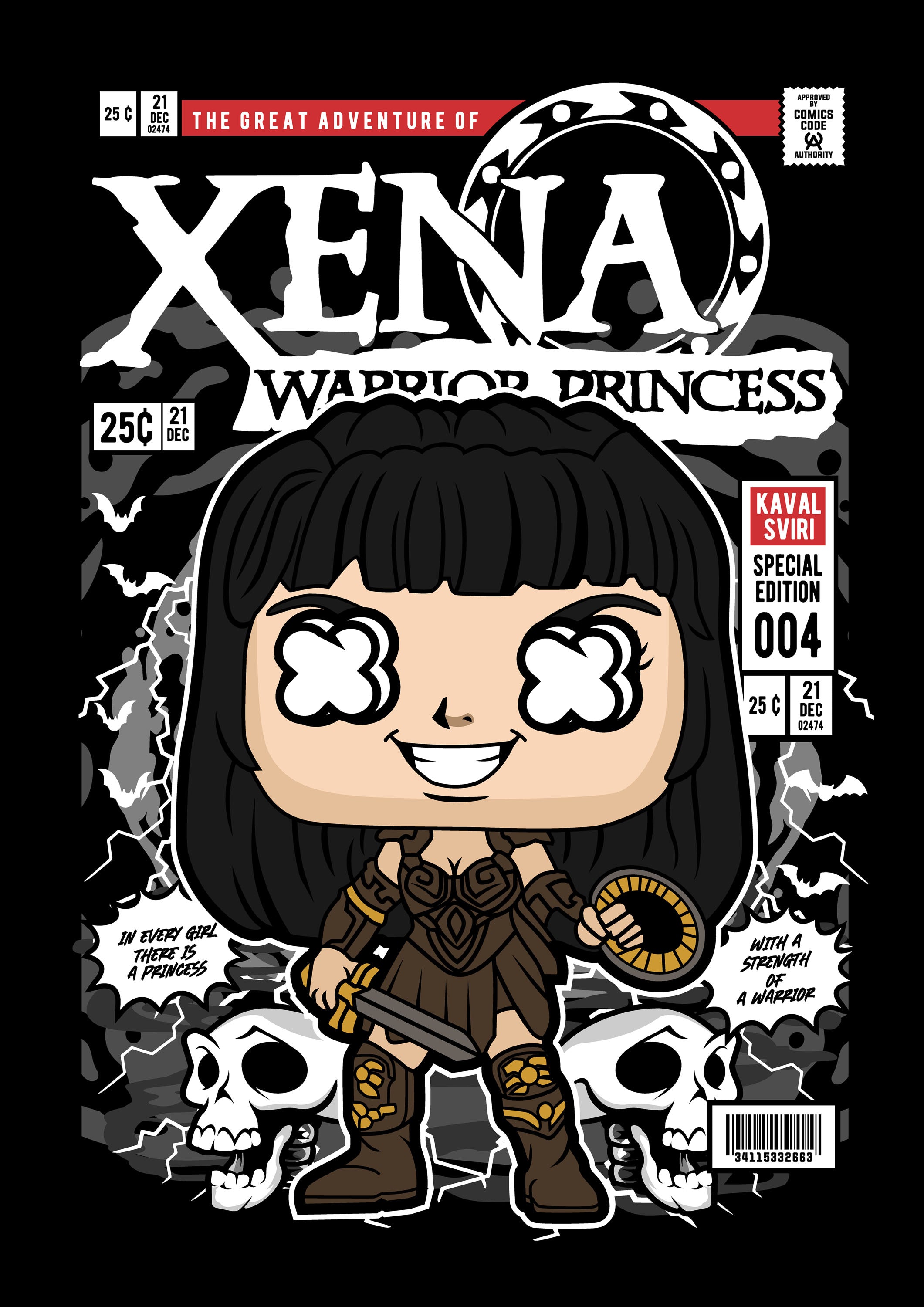 Funko Series 020 - cuadro decorativo en canvas