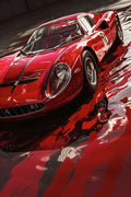 Coches 252 - cuadro decorativo en canvas