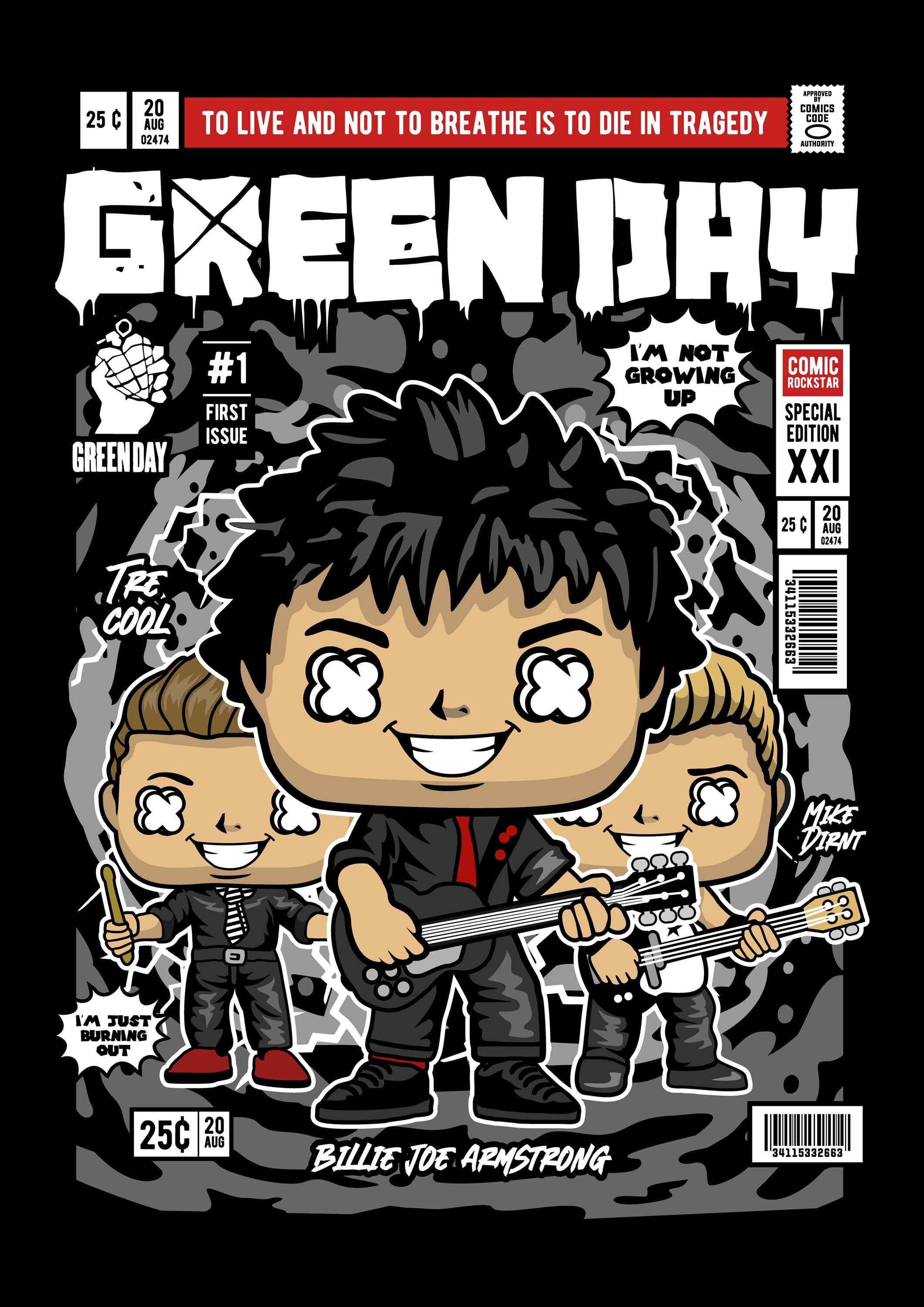 Funko Rock 029 - cuadro decorativo en canvas