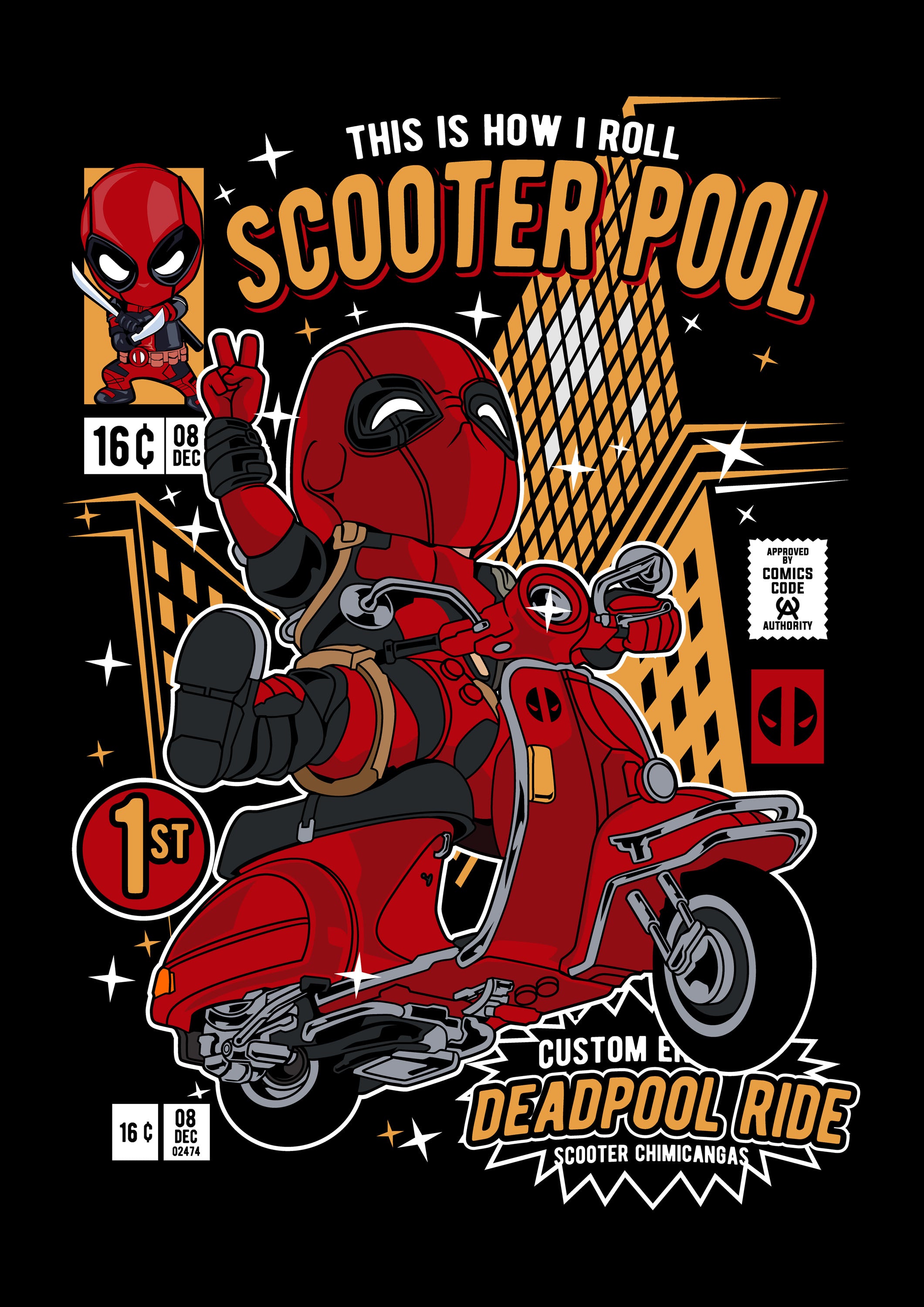 Funko Marvel 011 - cuadro decorativo en canvas