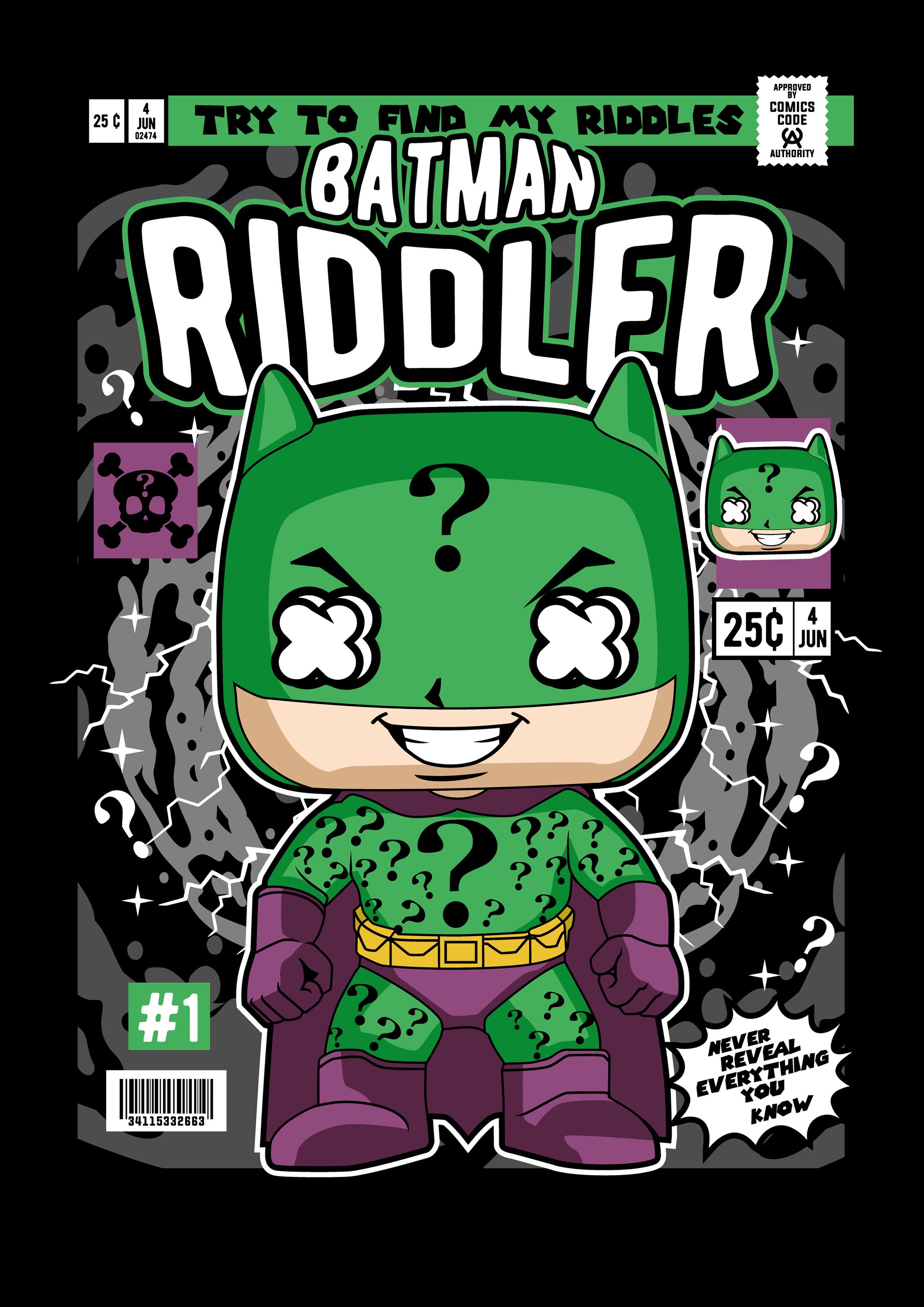 Funko DC Comics 003 - cuadro decorativo en canvas
