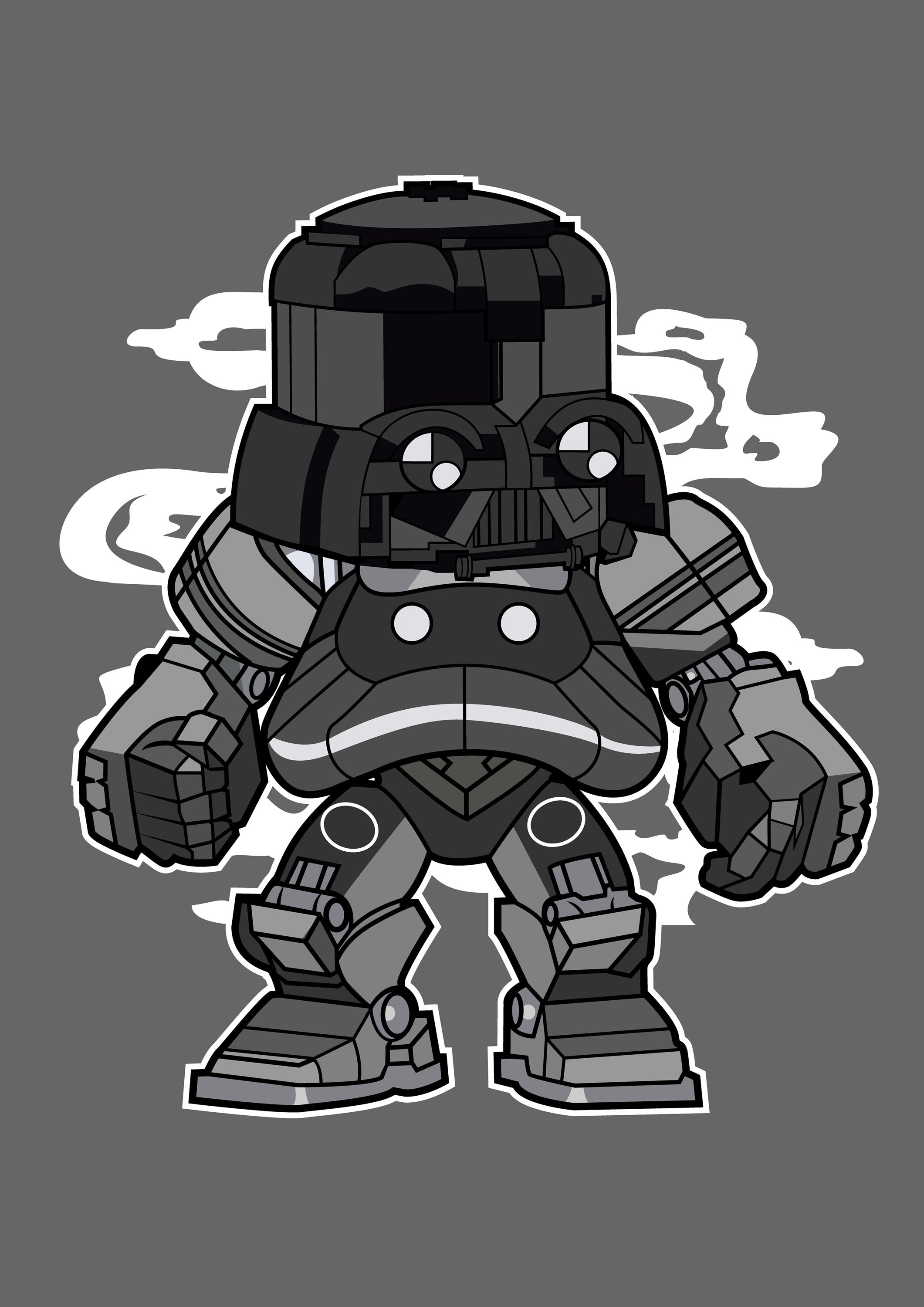 Funko Troopers 032 - cuadro decorativo en canvas