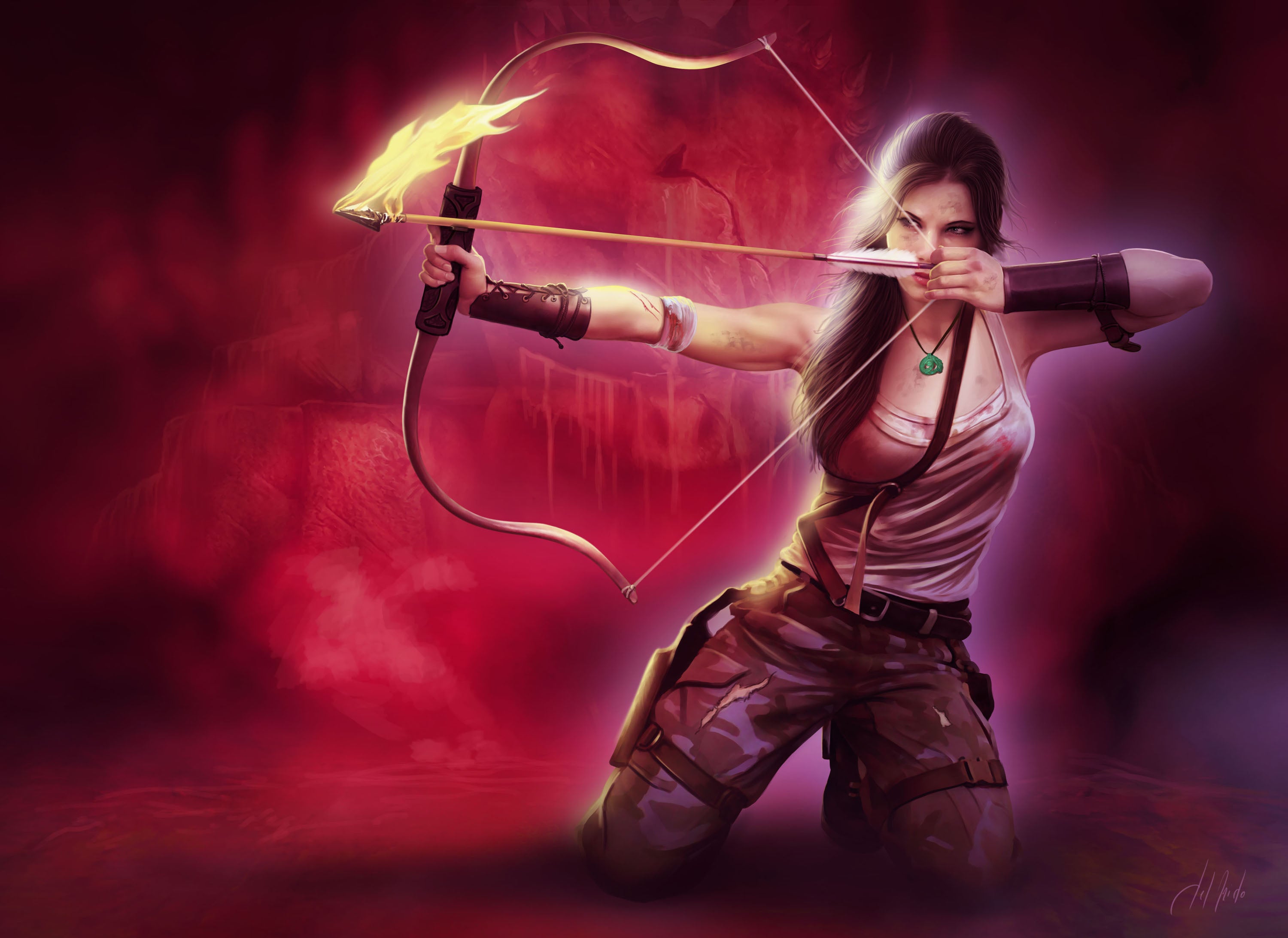 Tomb Raider 004 - cuadro gamer decorativo en canvas