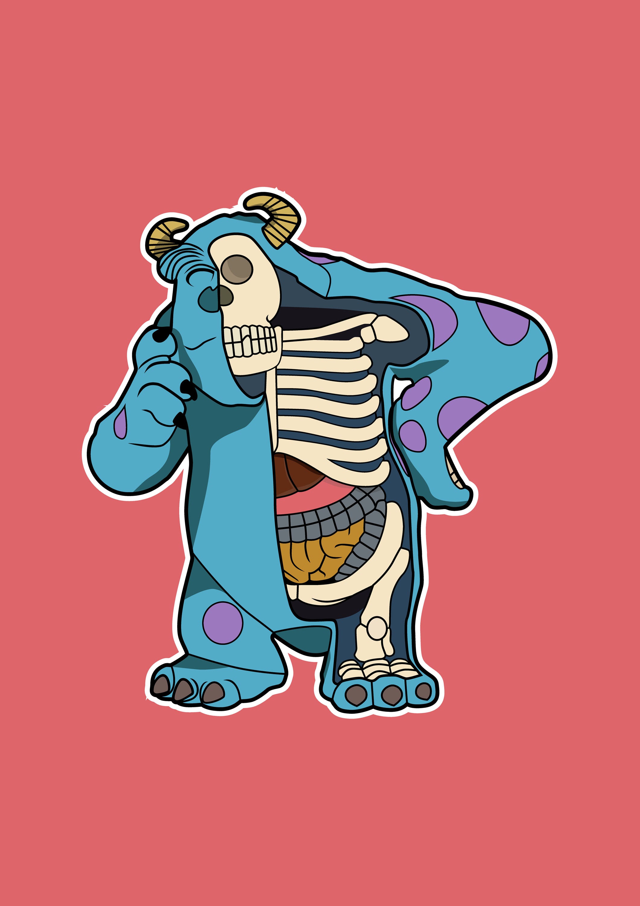 Funko Rayos X 023 - cuadro decorativo en canvas