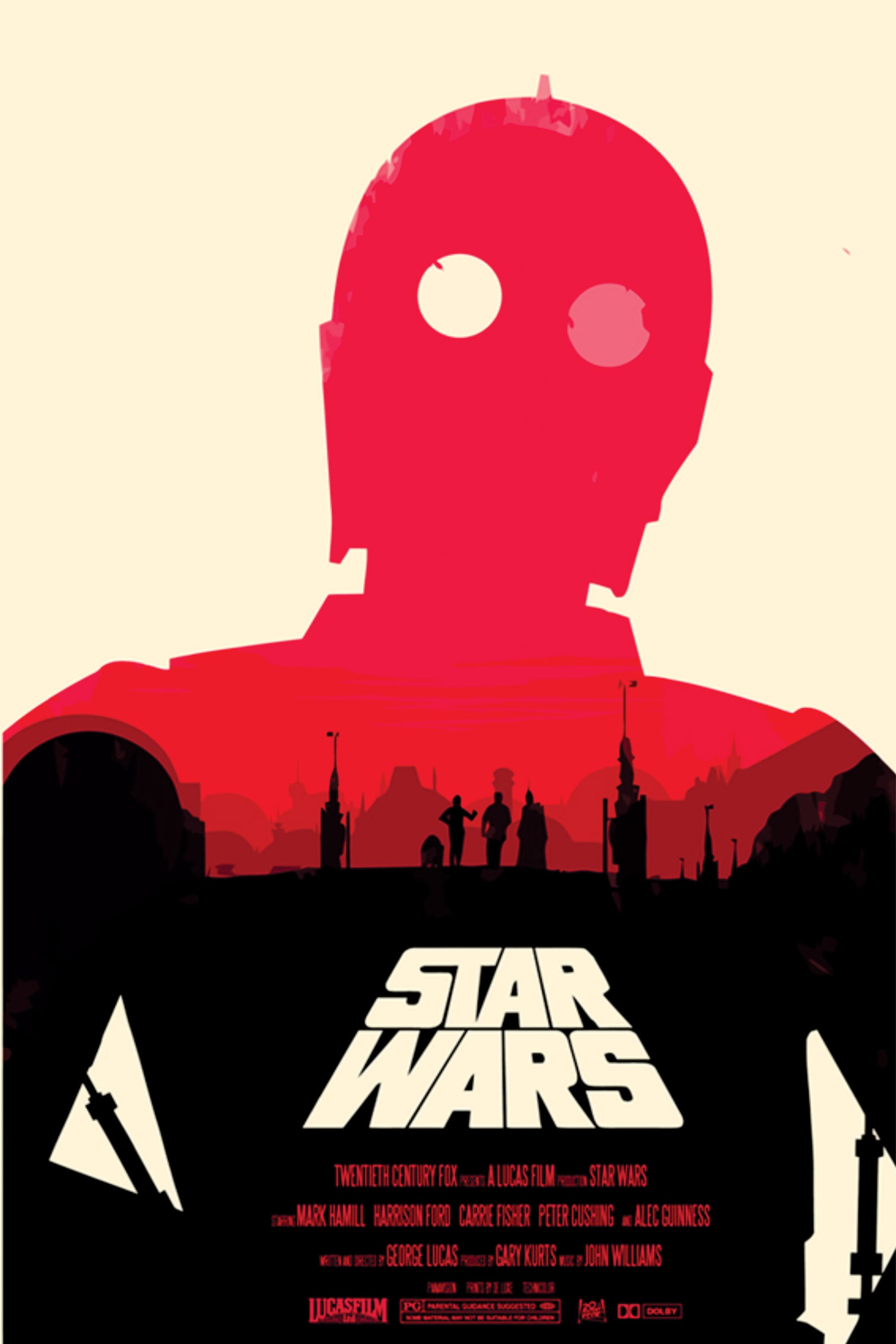Star Wars 027 - cuadro decorativo en canvas