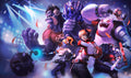 League of Legends 005 - cuadro gamer decorativo en canvas