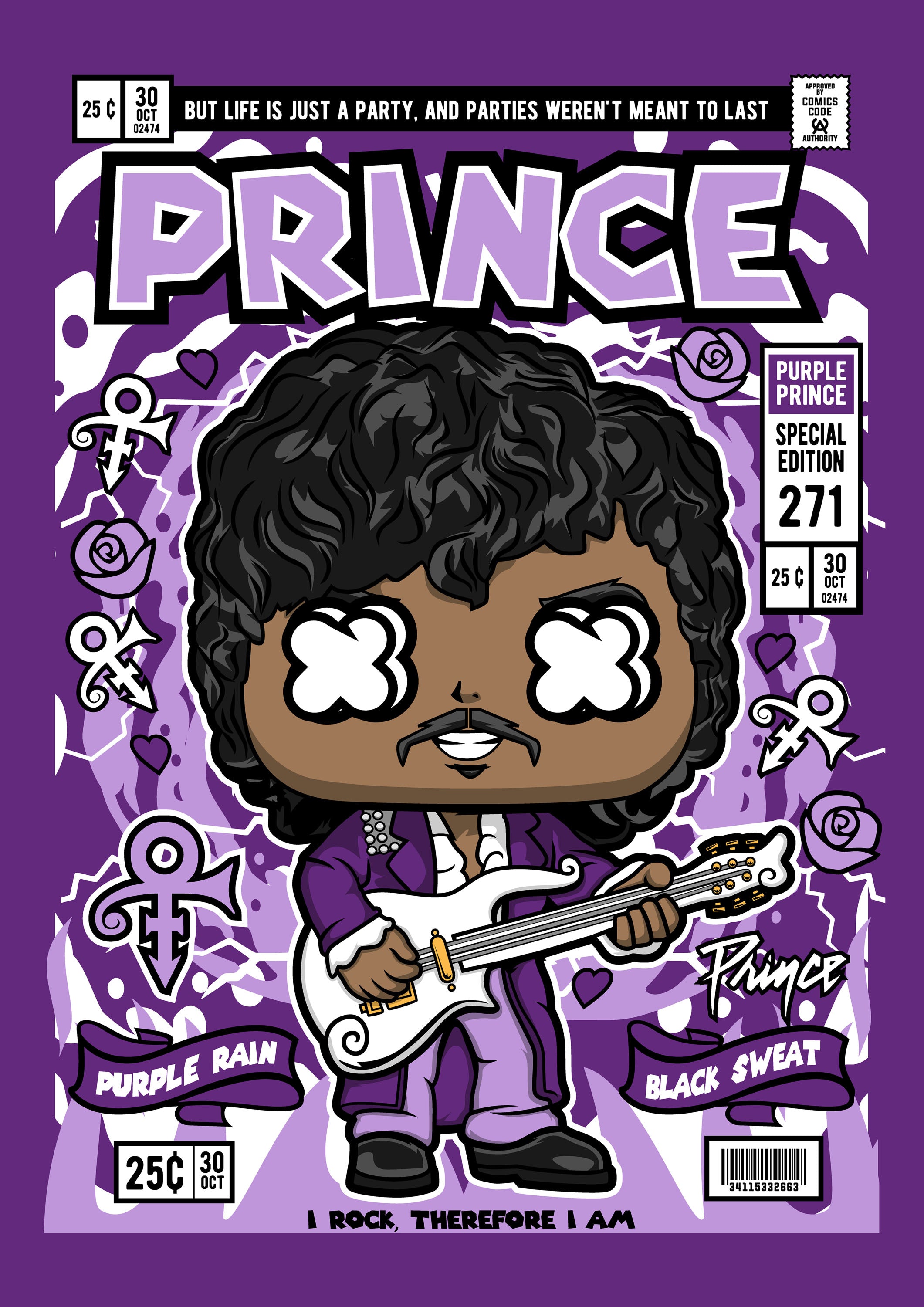 Funko Música 084 - cuadro decorativo en canvas