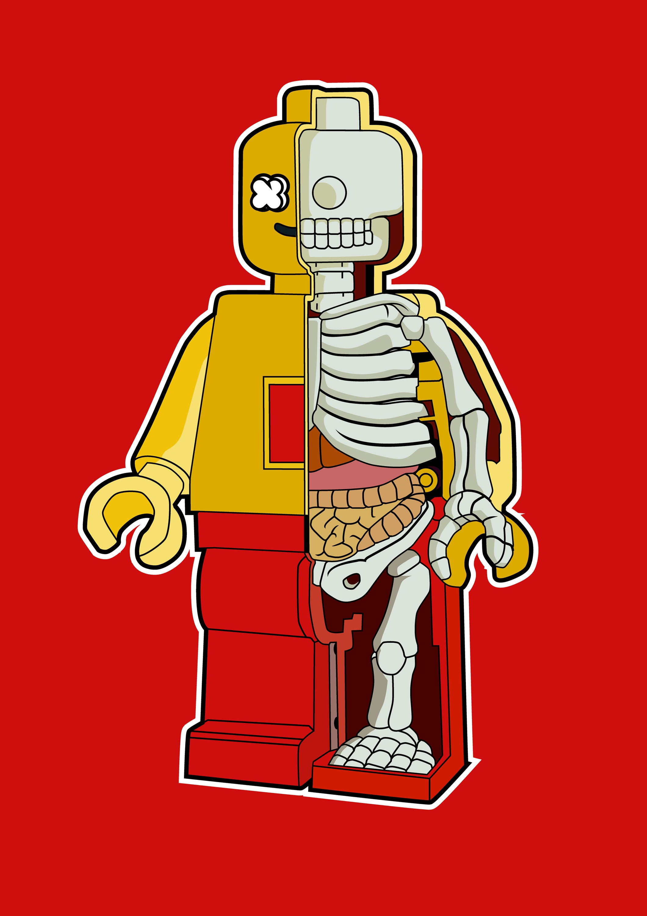 Funko Lego 014 - cuadro decorativo en canvas