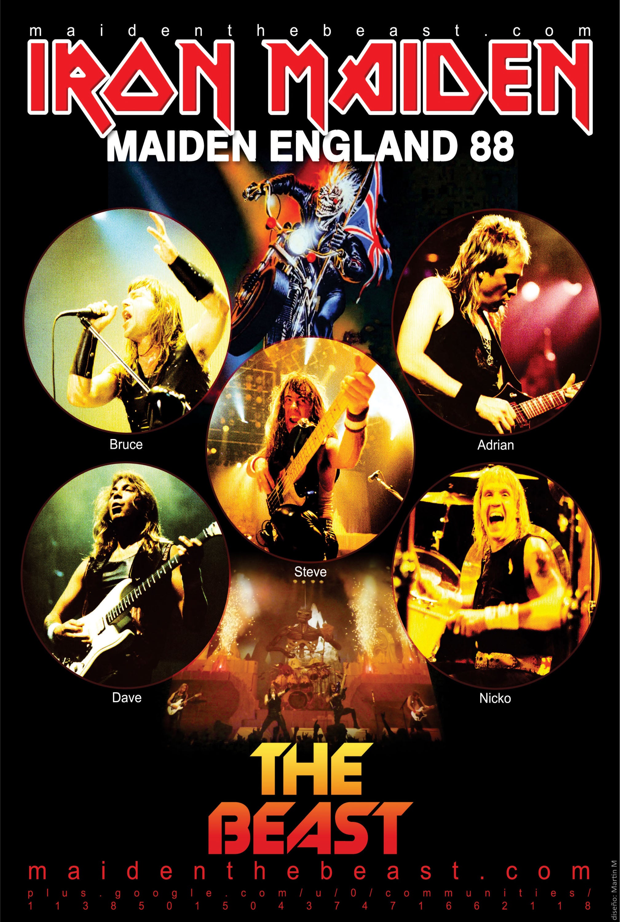 Iron Maiden 011 - cuadro decorativo en canvas