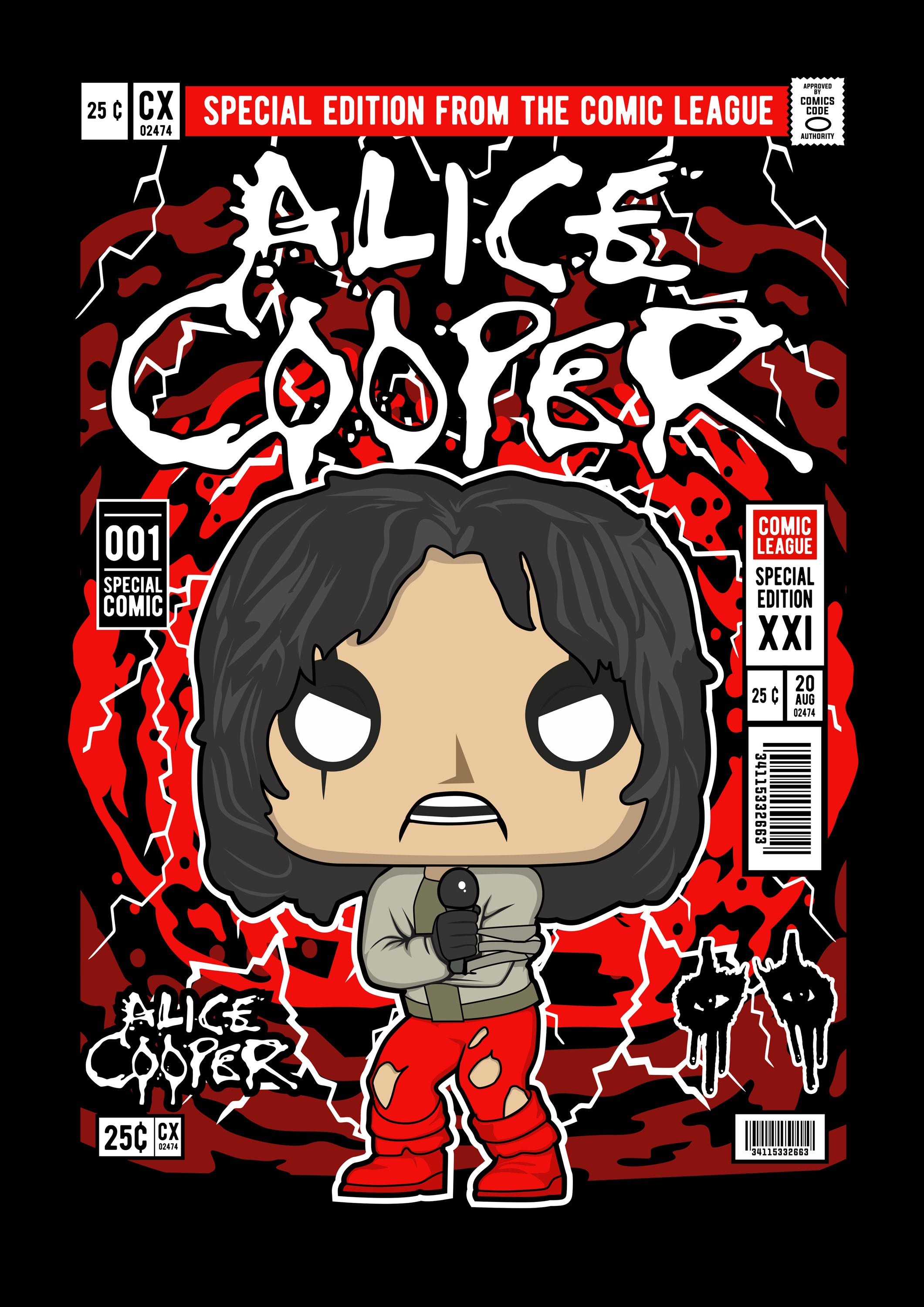 Funko Rock 005 - cuadro decorativo en canvas