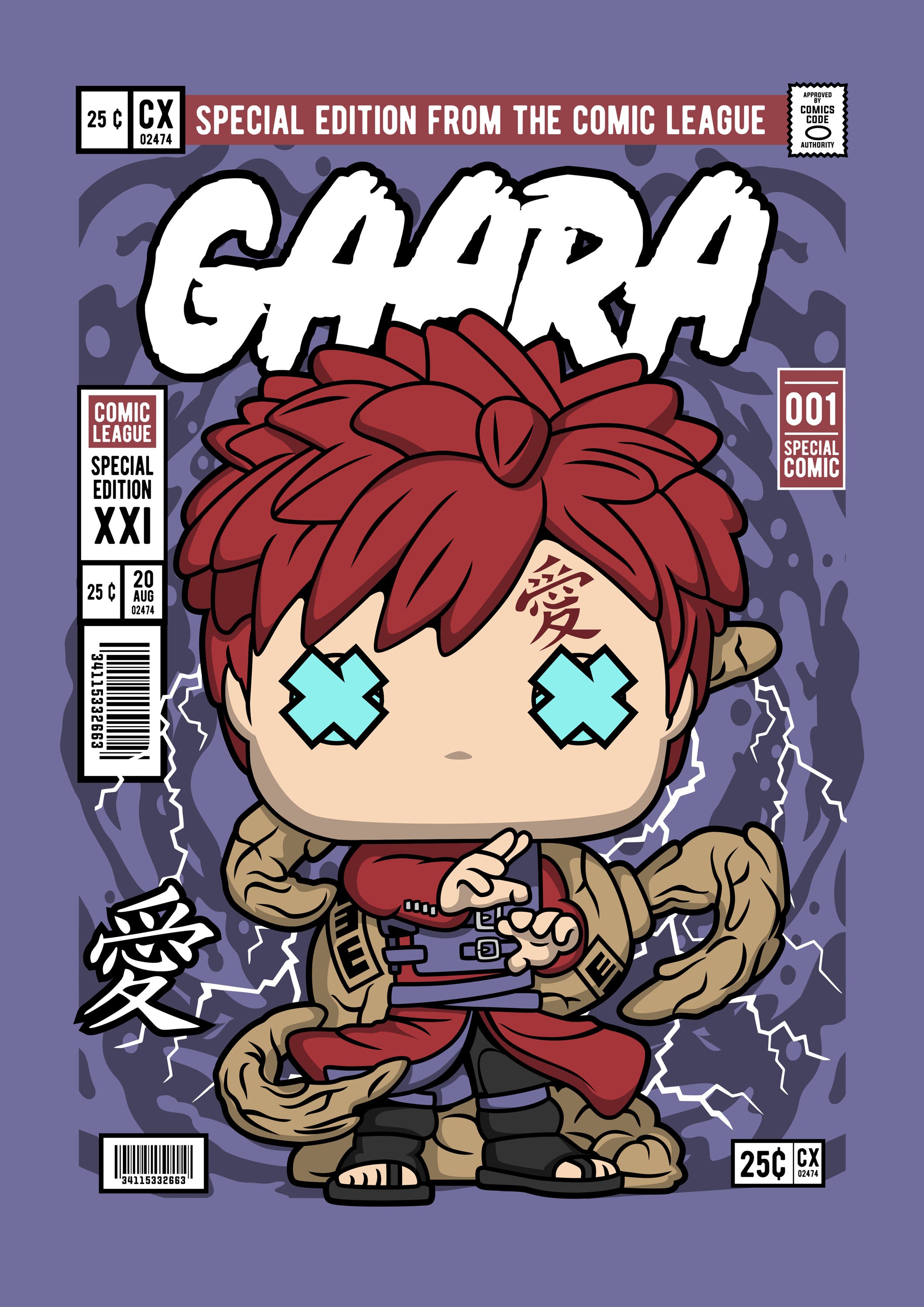 Funko Anime 013 - cuadro decorativo en canvas