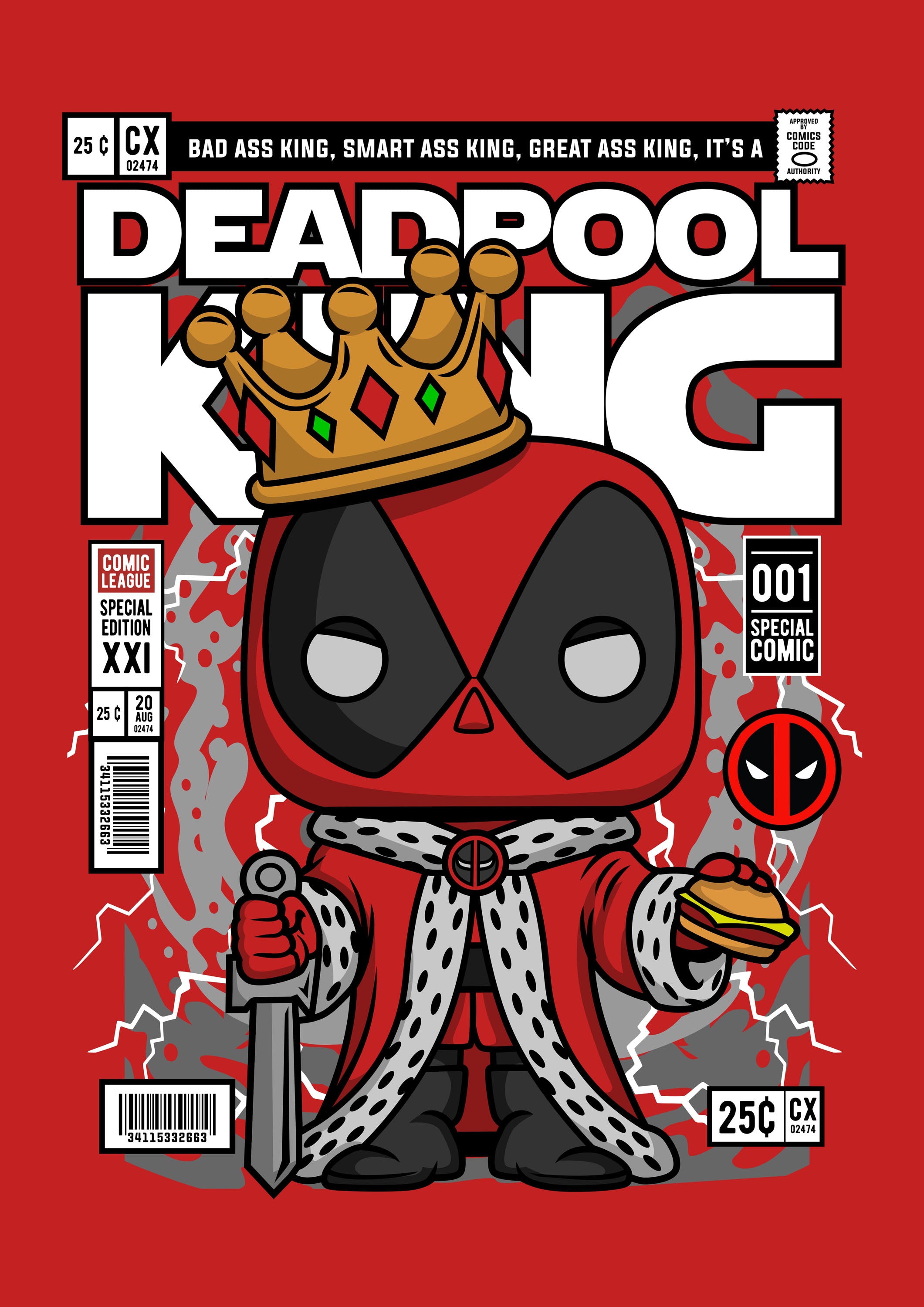 Funko Marvel 013 - cuadro decorativo en canvas