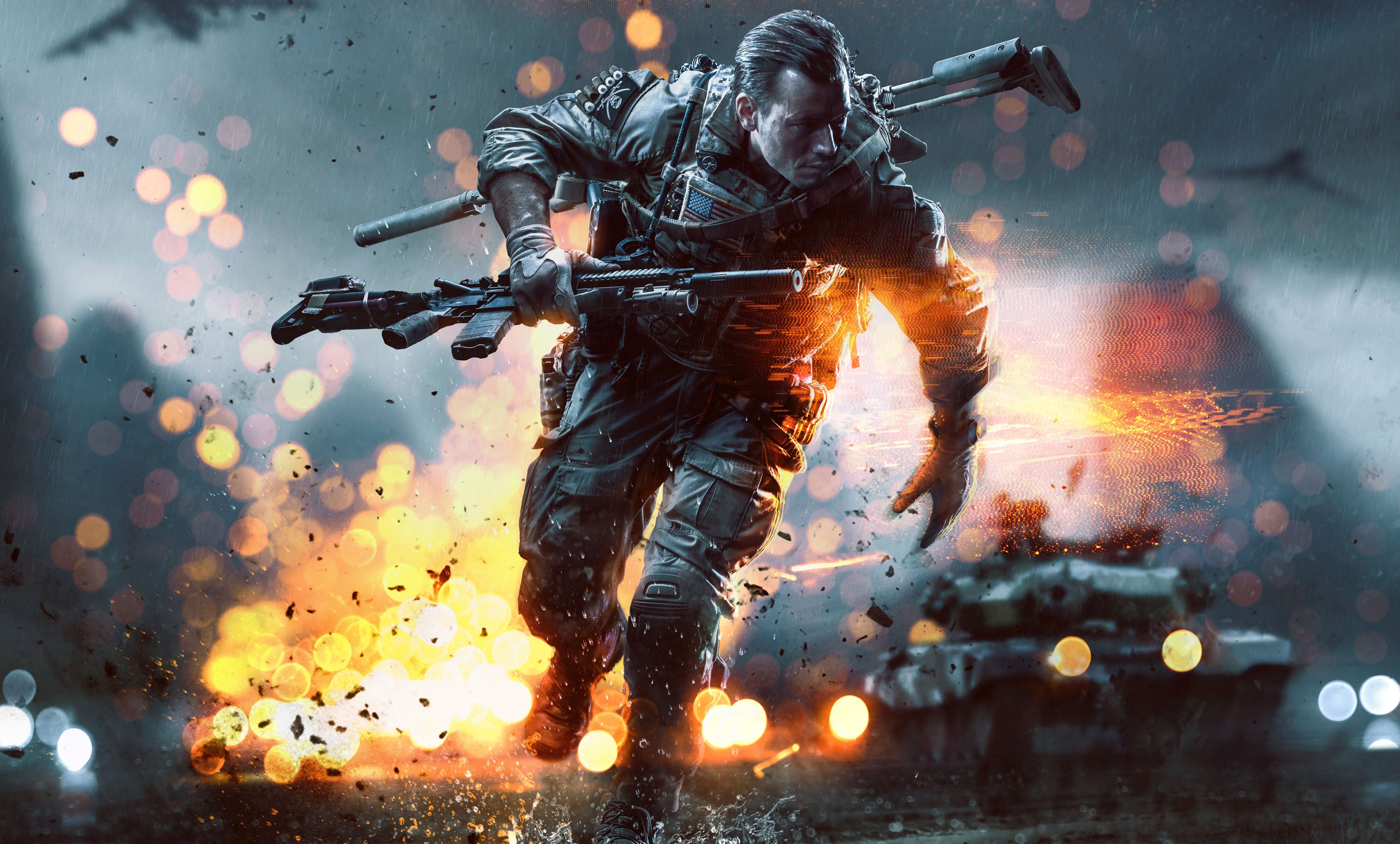 Battlefield 001 - cuadro gamer decorativo en canvas