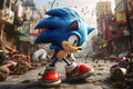 Sonic 031 - cuadro gamer decorativo en canvas