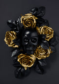 Negro y Dorado 034 - cuadro decorativo en canvas