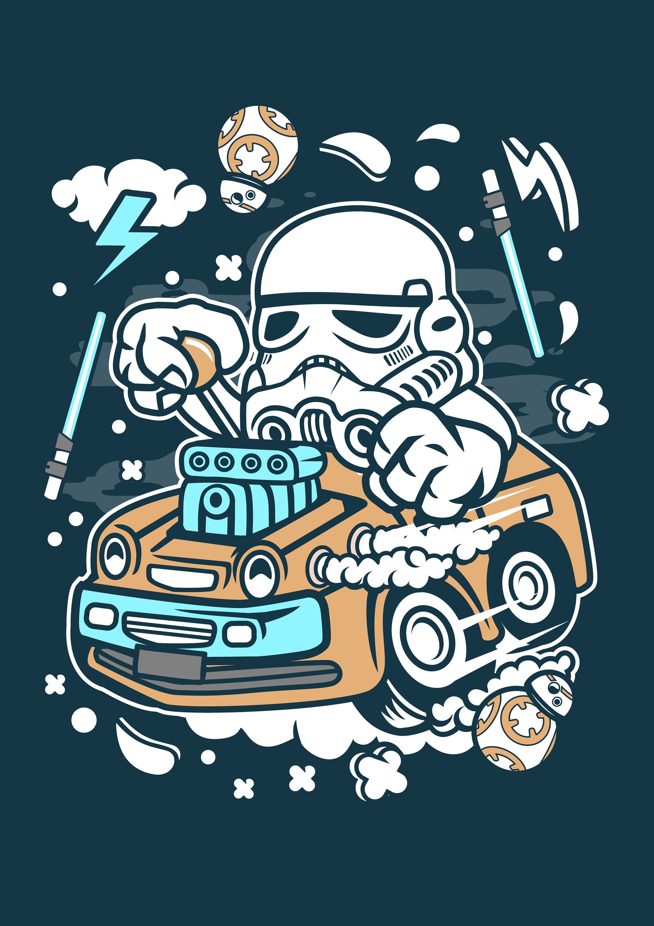 Funko Troopers 065 - cuadro decorativo en canvas